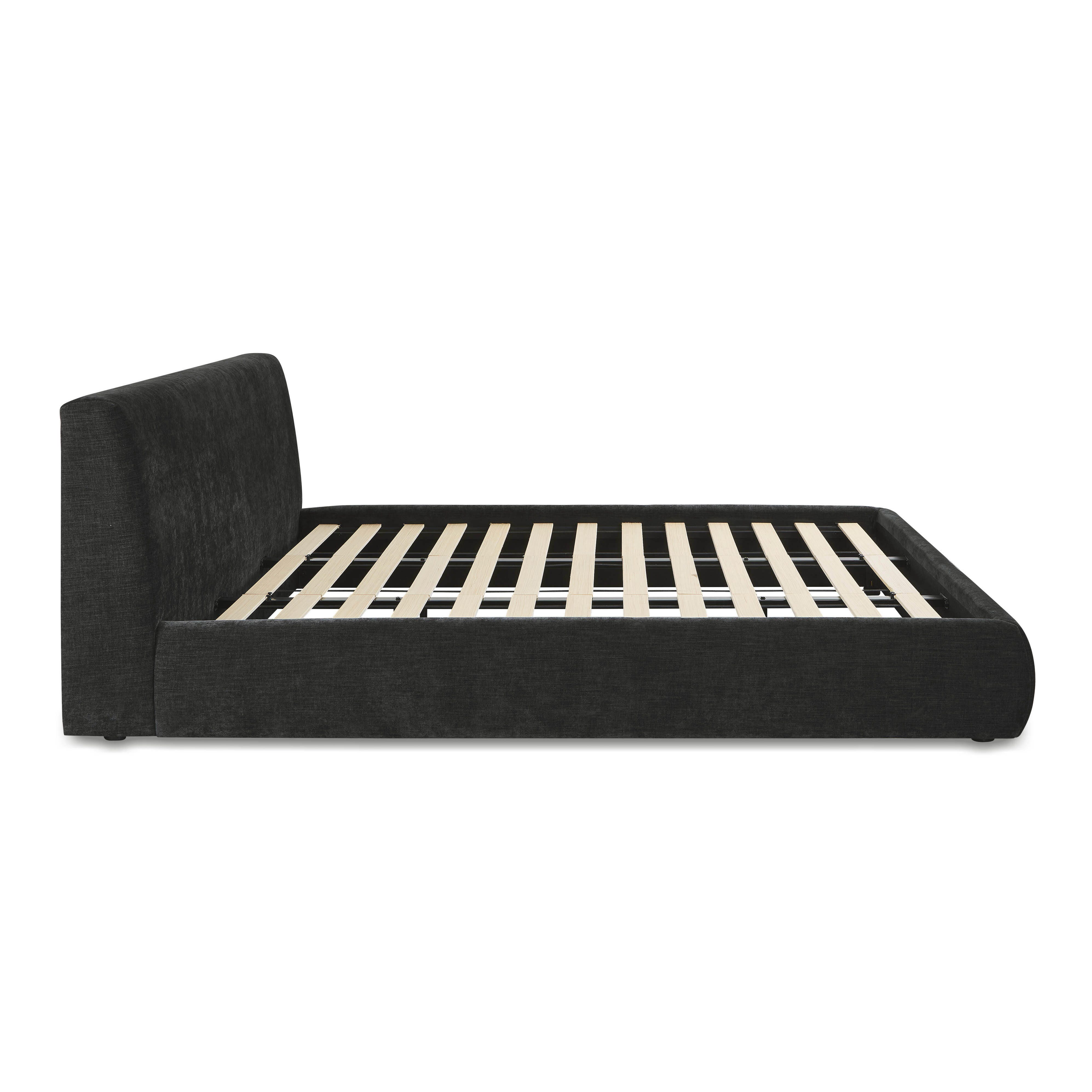 TOV Furniture Isla Queen Panel Bed, Black, large