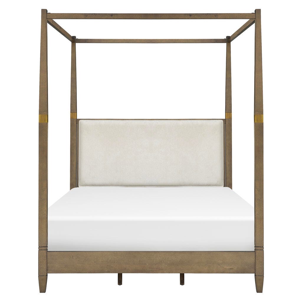 Madison Park Canopy Queen Bed, , large