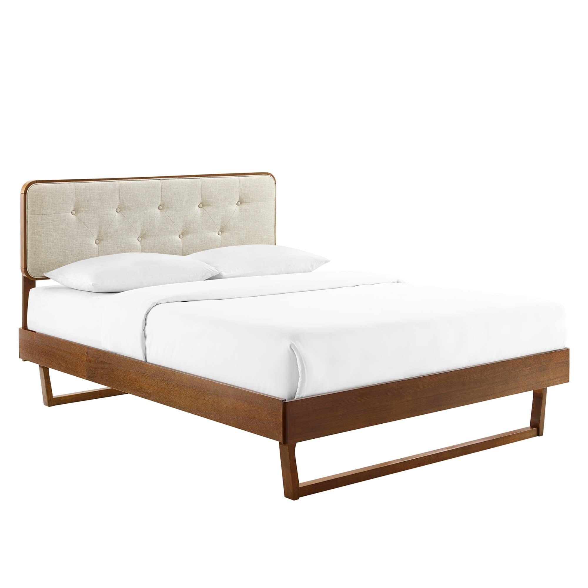 Modway Bridgette Queen Platform Bed With Angular Frame