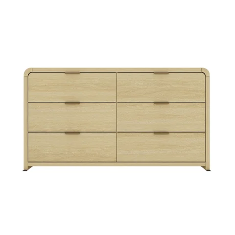 angel line heather 6 drawer double dresser Angel Line Madison 6 Drawer Double Dresser, Multiple Colors