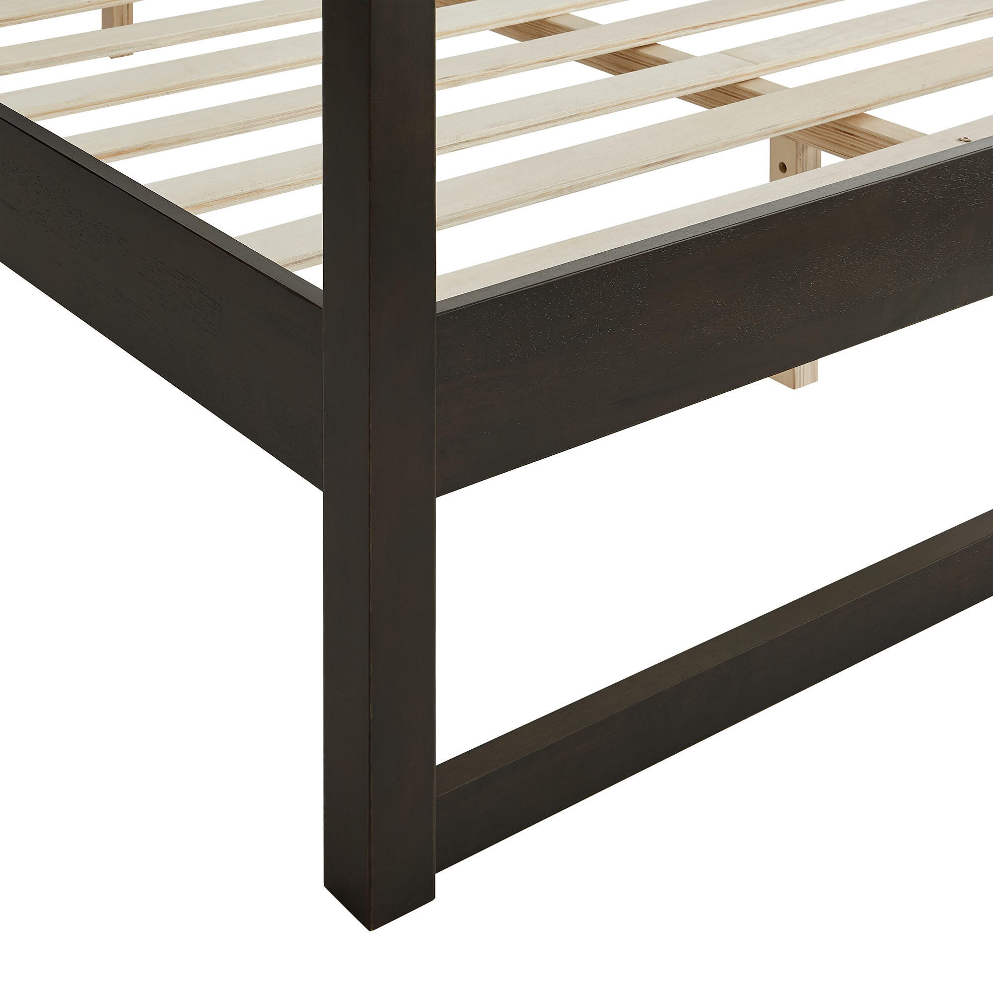 Modway Alva Queen Platform Bed, Smoked Oak, large