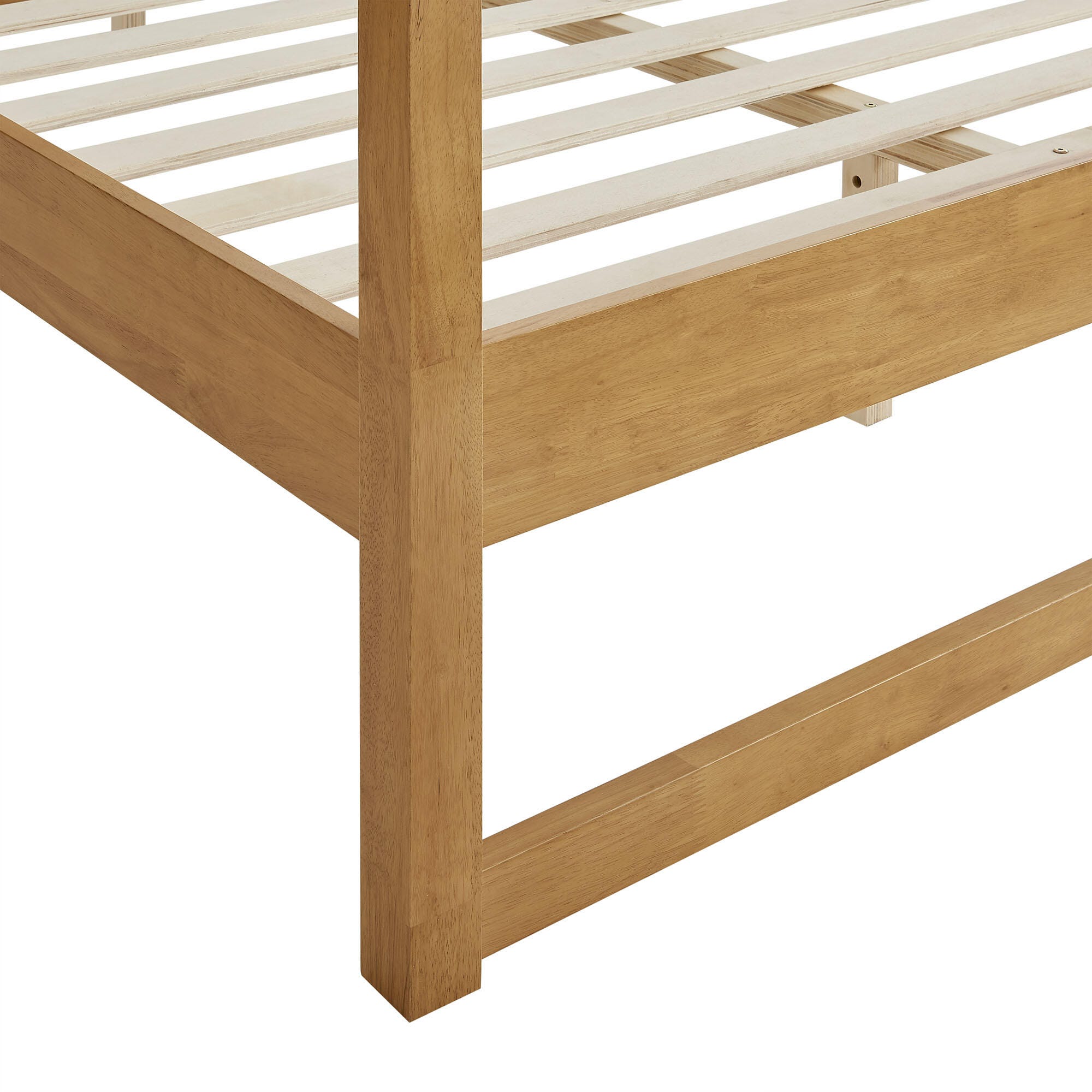 Modway Alva Queen Platform Bed, Oak, large