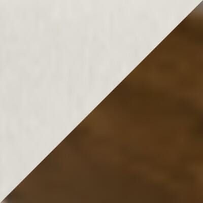 Select Color: Feather White/Walnut