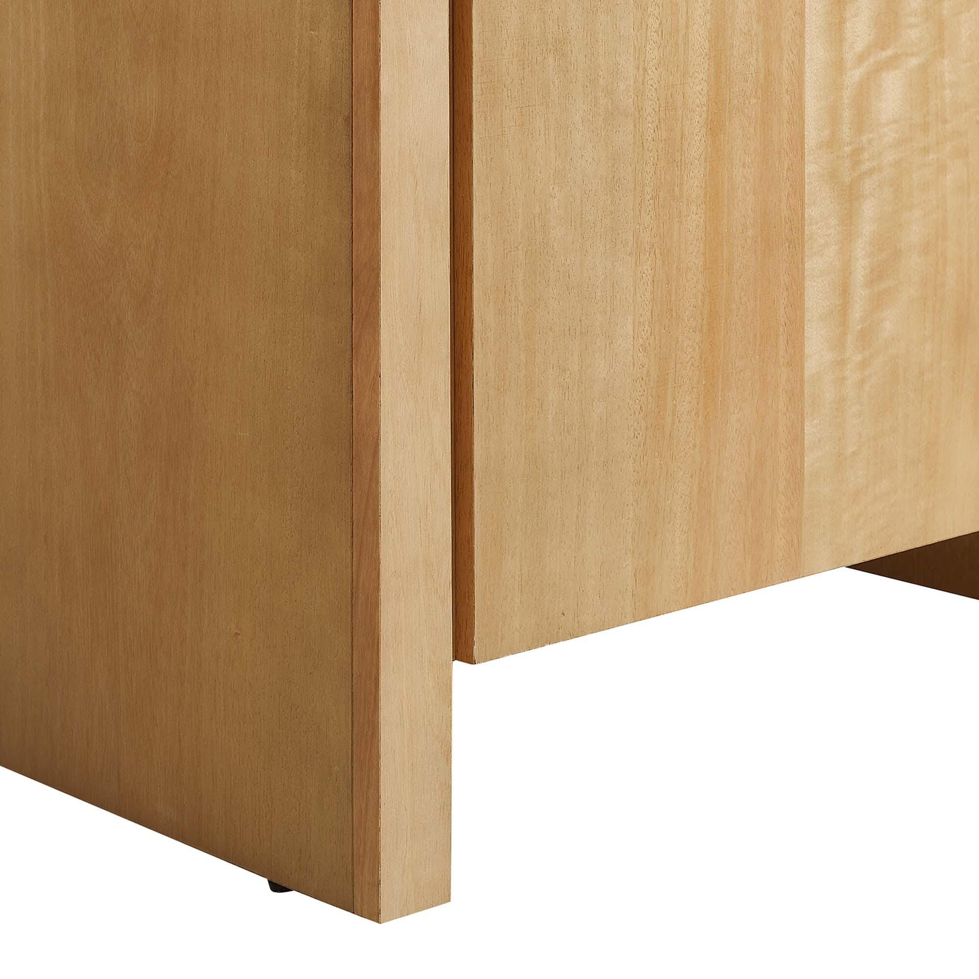 Modway Appia 24" Bathroom Vanity, Oak/Black, large