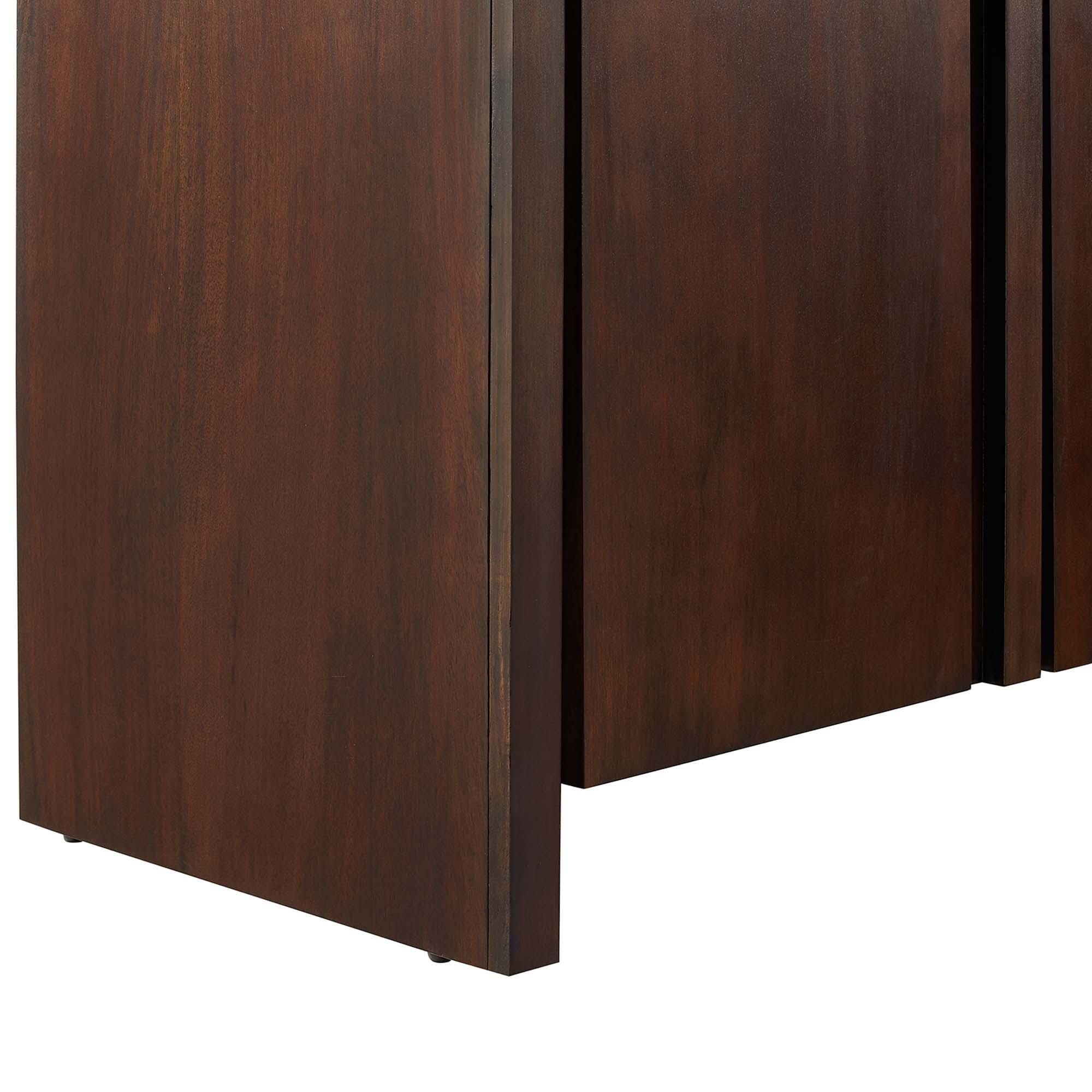 Modway Appia 36" Bathroom Vanity, Walnut/Black, large