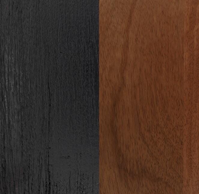 Swatch color Walnut/Black 