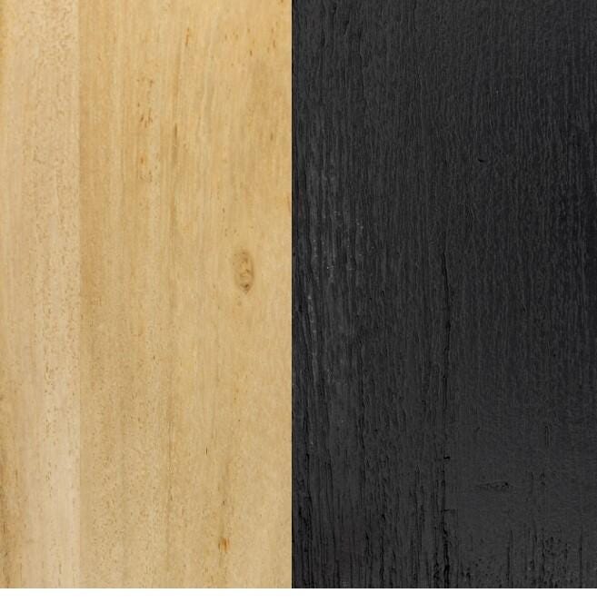 Swatch color Natural/Black 