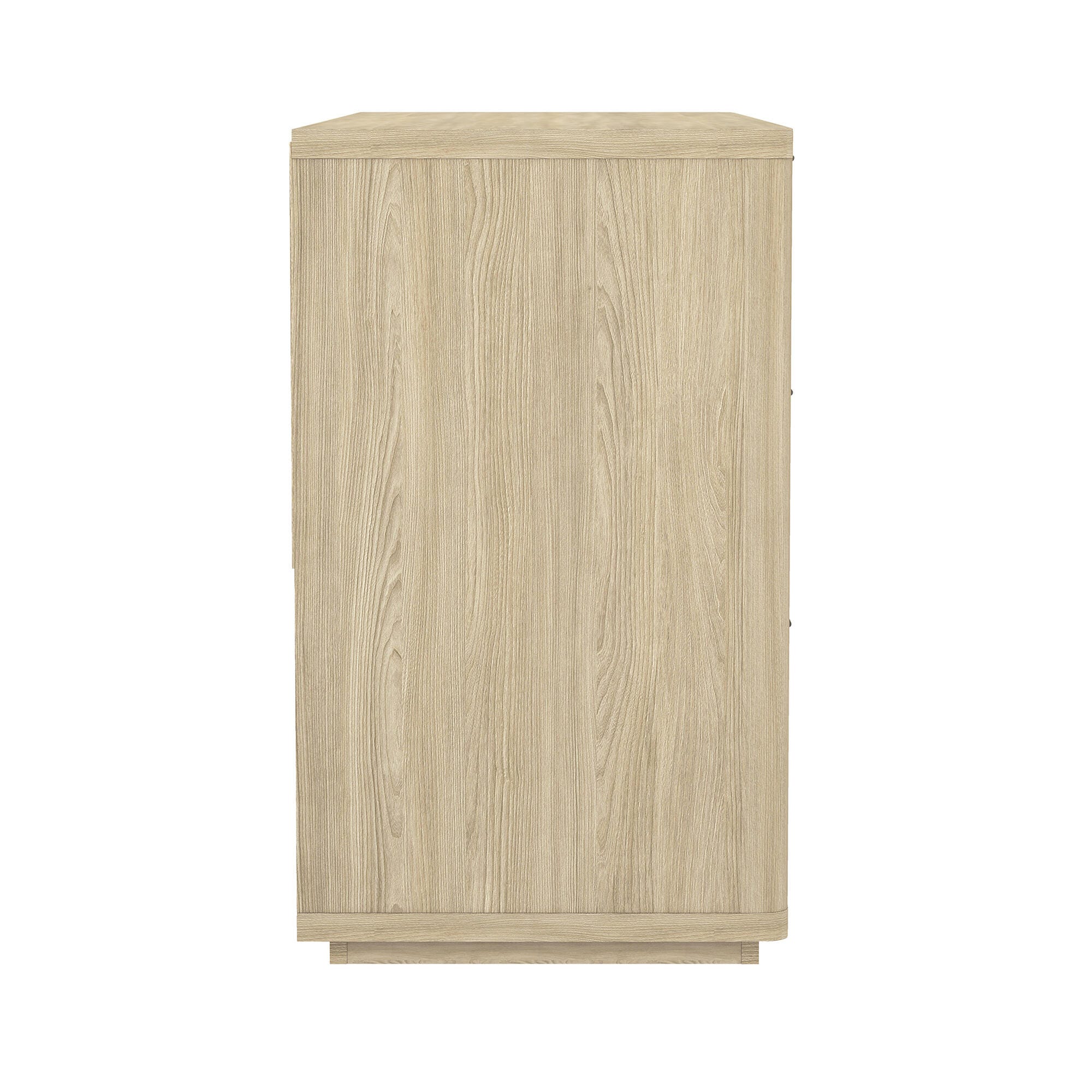 Manhattan Comfort Evalyn 6 Drawer Dresser, Natural, large