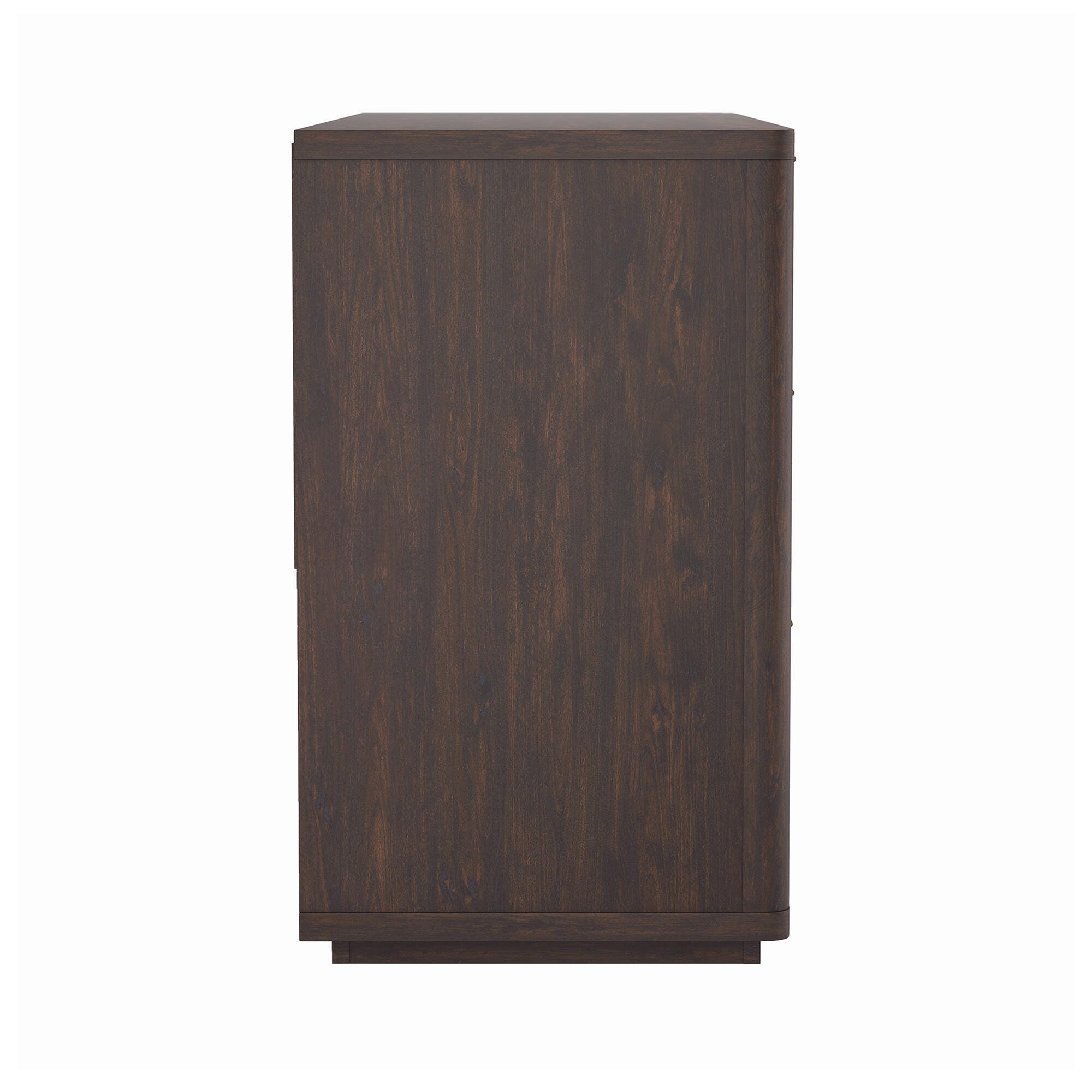 Manhattan Comfort Evalyn 6 Drawer Dresser, Brown, large