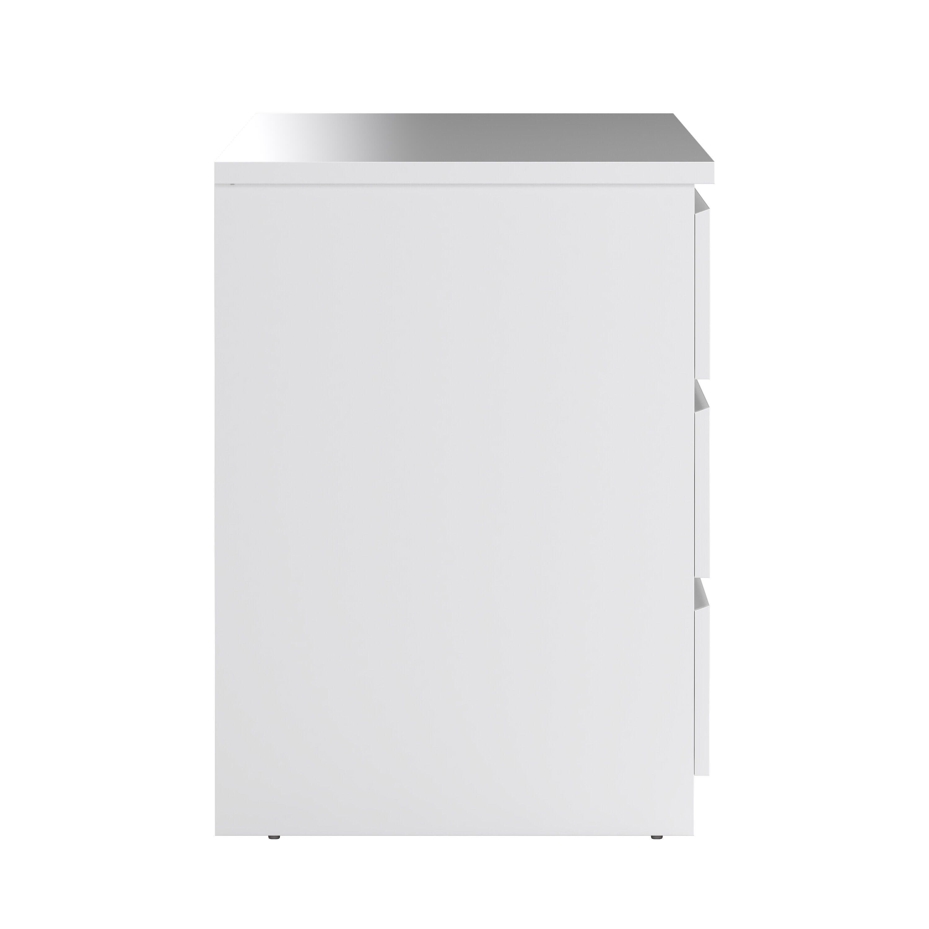 Tvilum Scottsdale 61" 6 Drawer Double Dresser, White, large