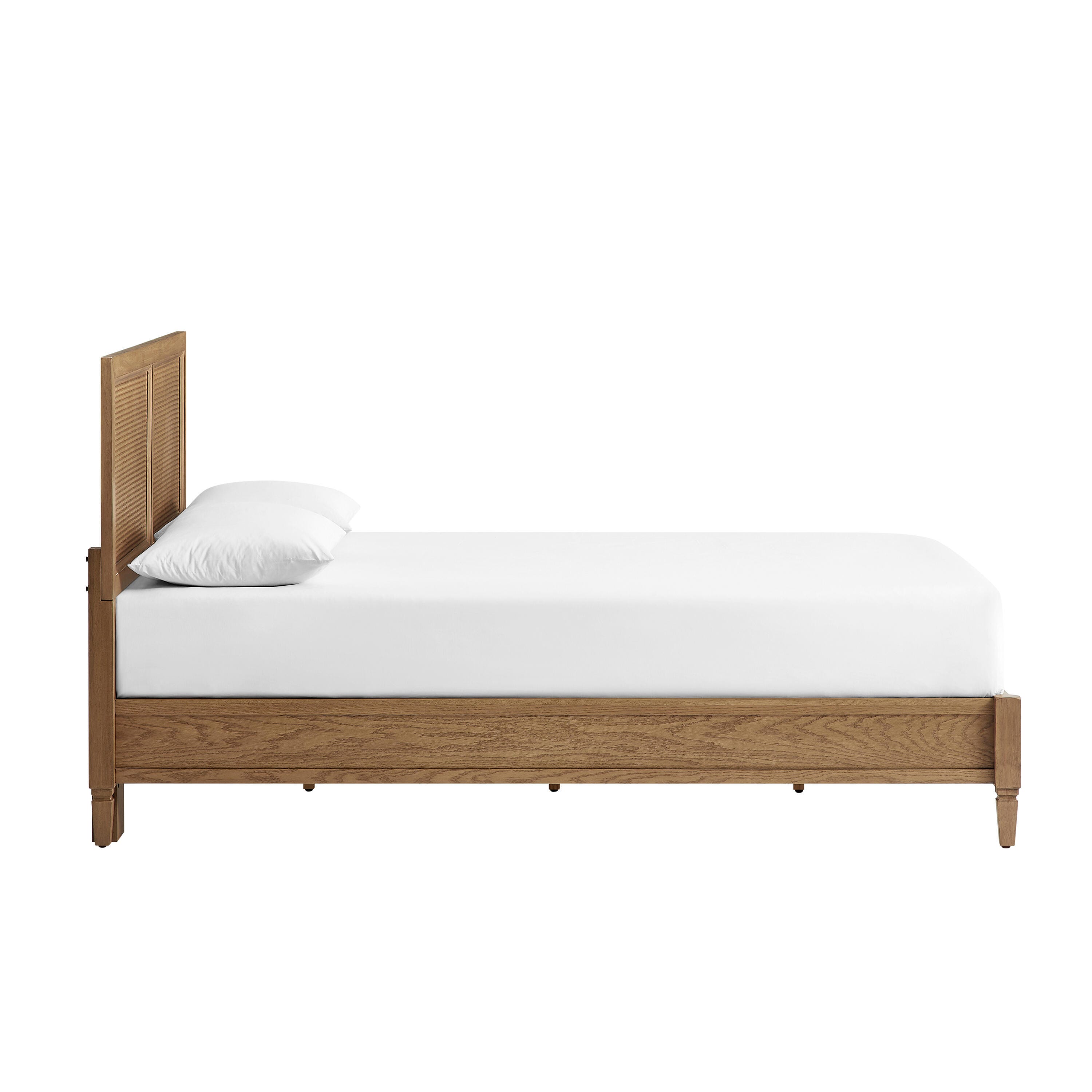 Crosley Furniture Katia King Bed, Driftwood, large