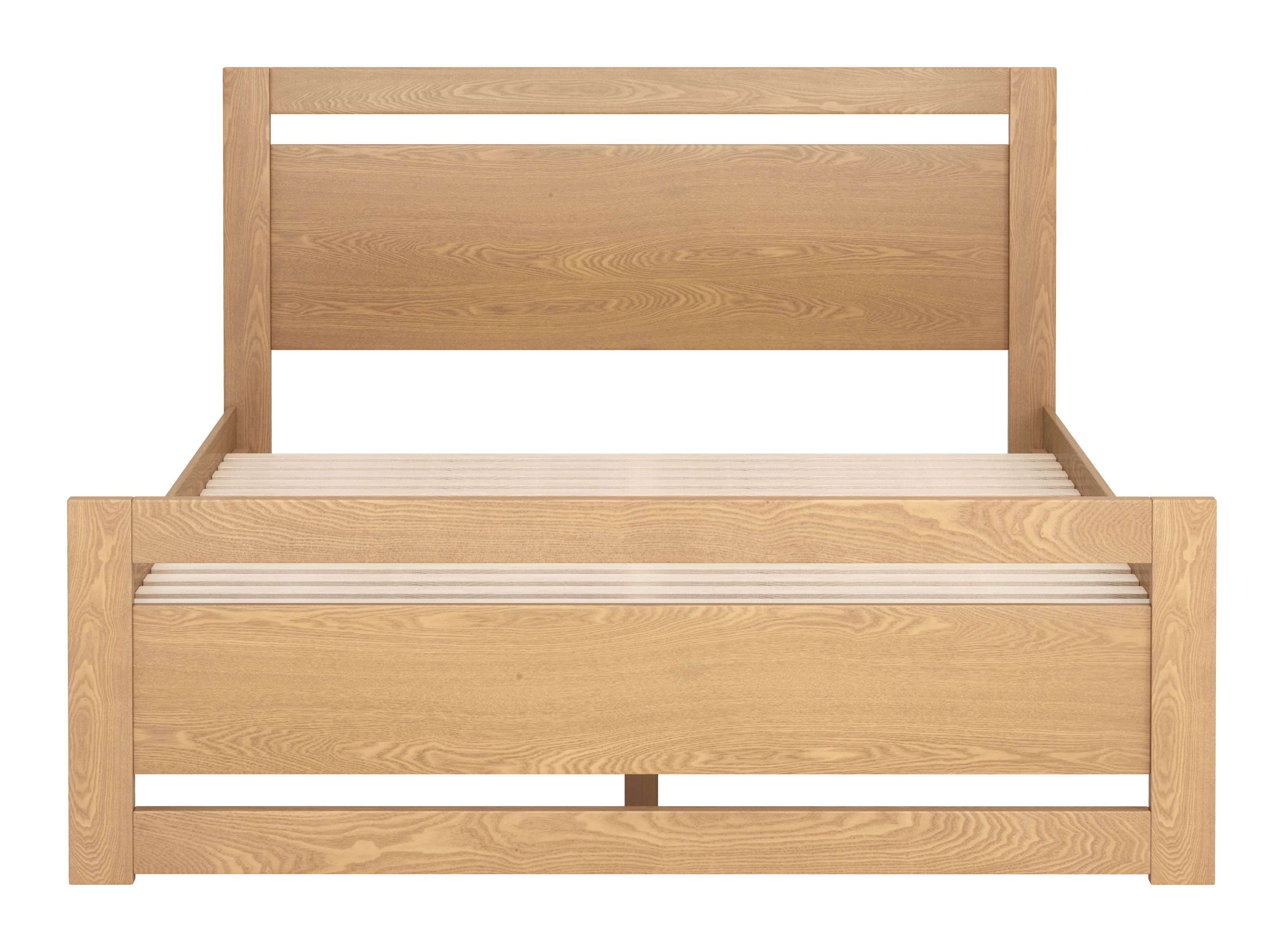 Erika Home ZUO Repos Queen Panel Platform Bed, Brown, large