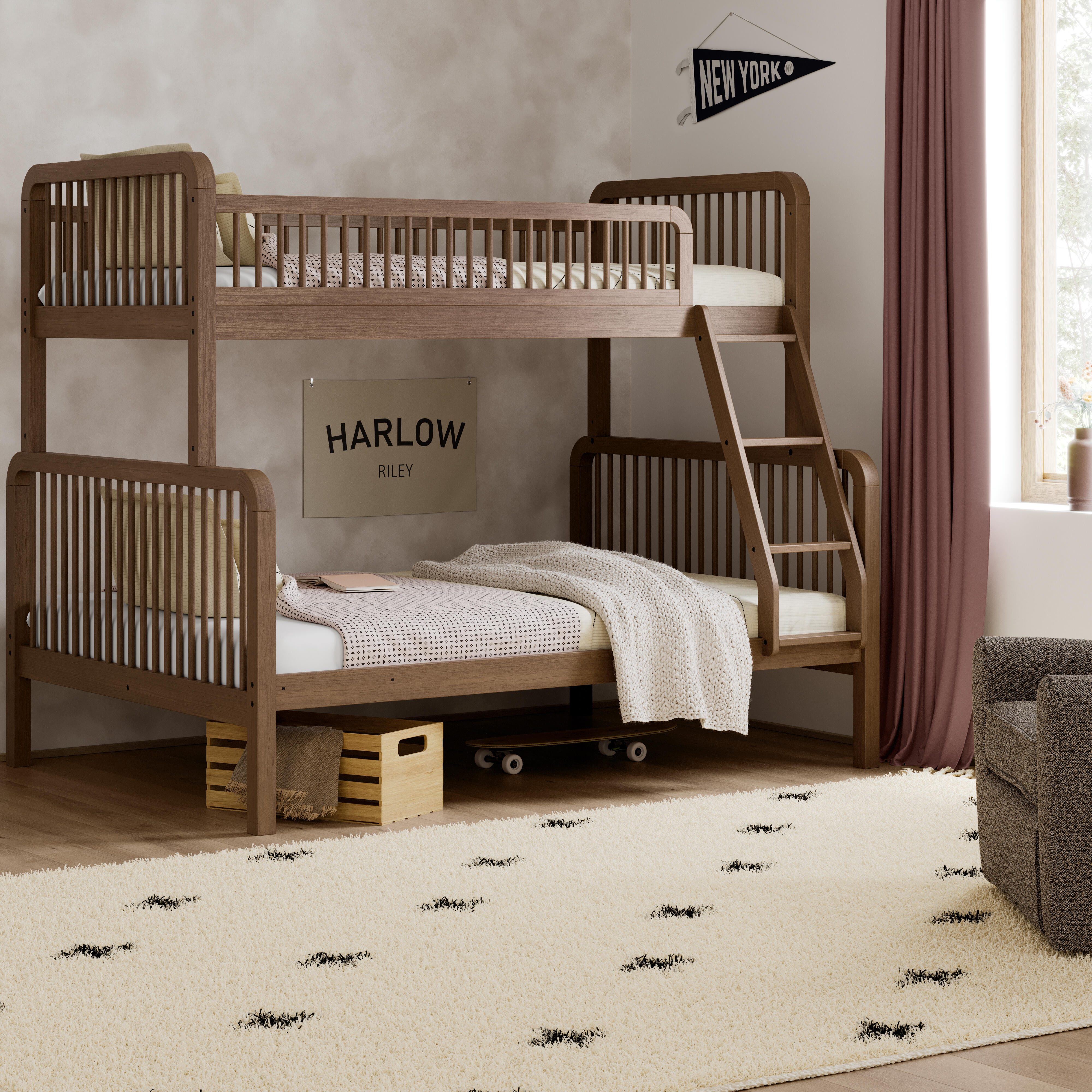 Storkcraft Pasadena Twin Over Full Bunk Bed | Ashley