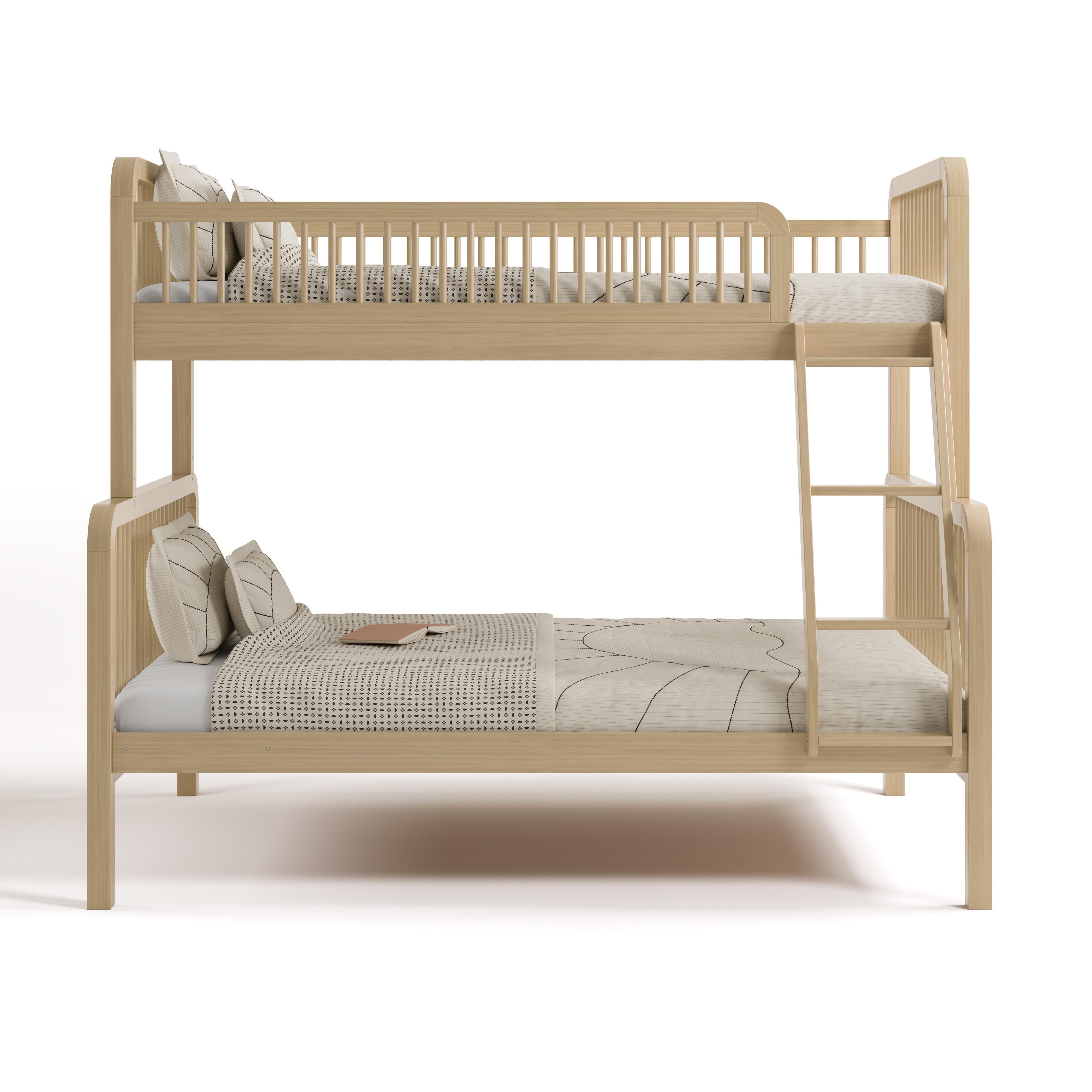 Storkcraft Pasadena Twin Over Full Bunk Bed, Driftwood, large