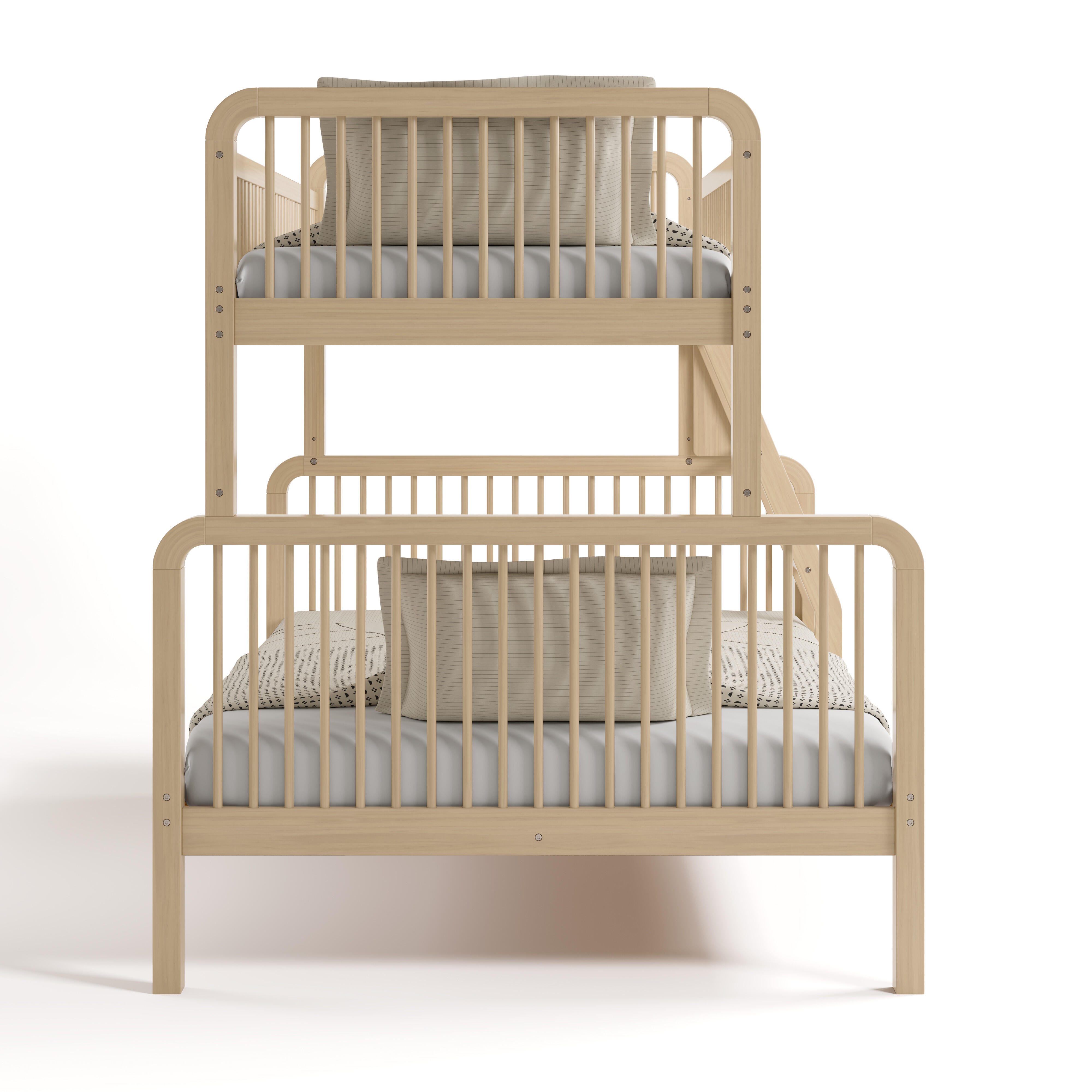 Storkcraft Pasadena Twin Over Full Bunk Bed, Driftwood, large