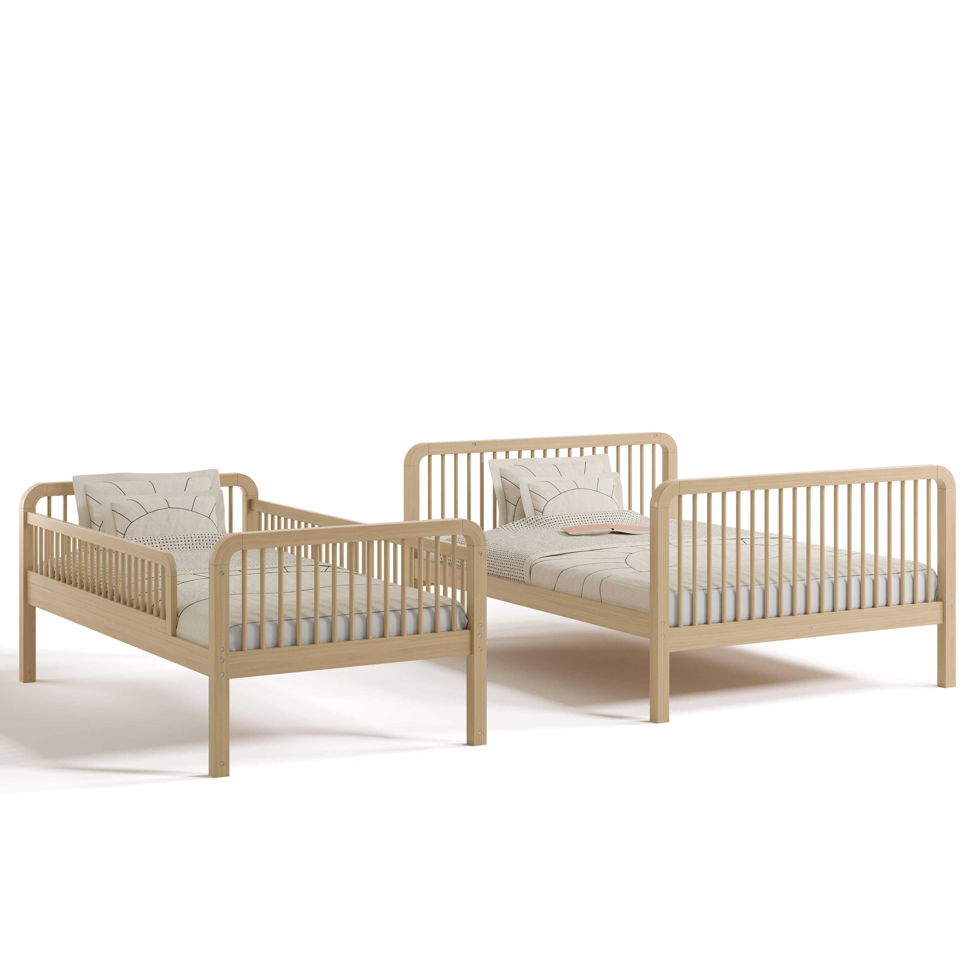Storkcraft Pasadena Twin Over Full Bunk Bed, Driftwood, large
