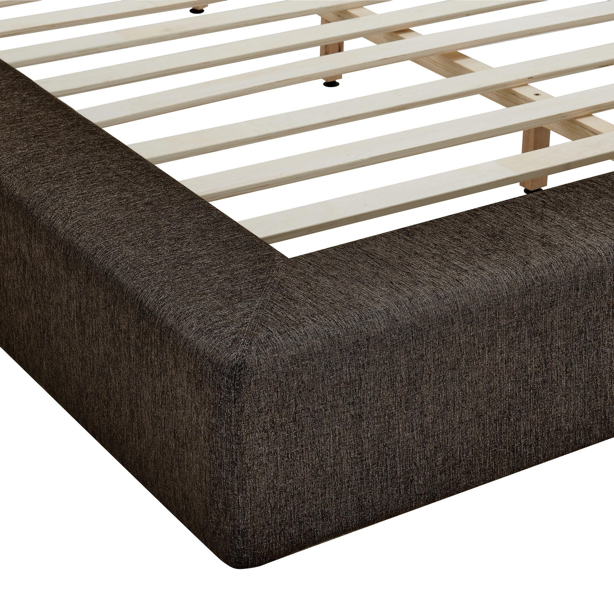 Modway Luma King Panel Platform Bed, Java, large