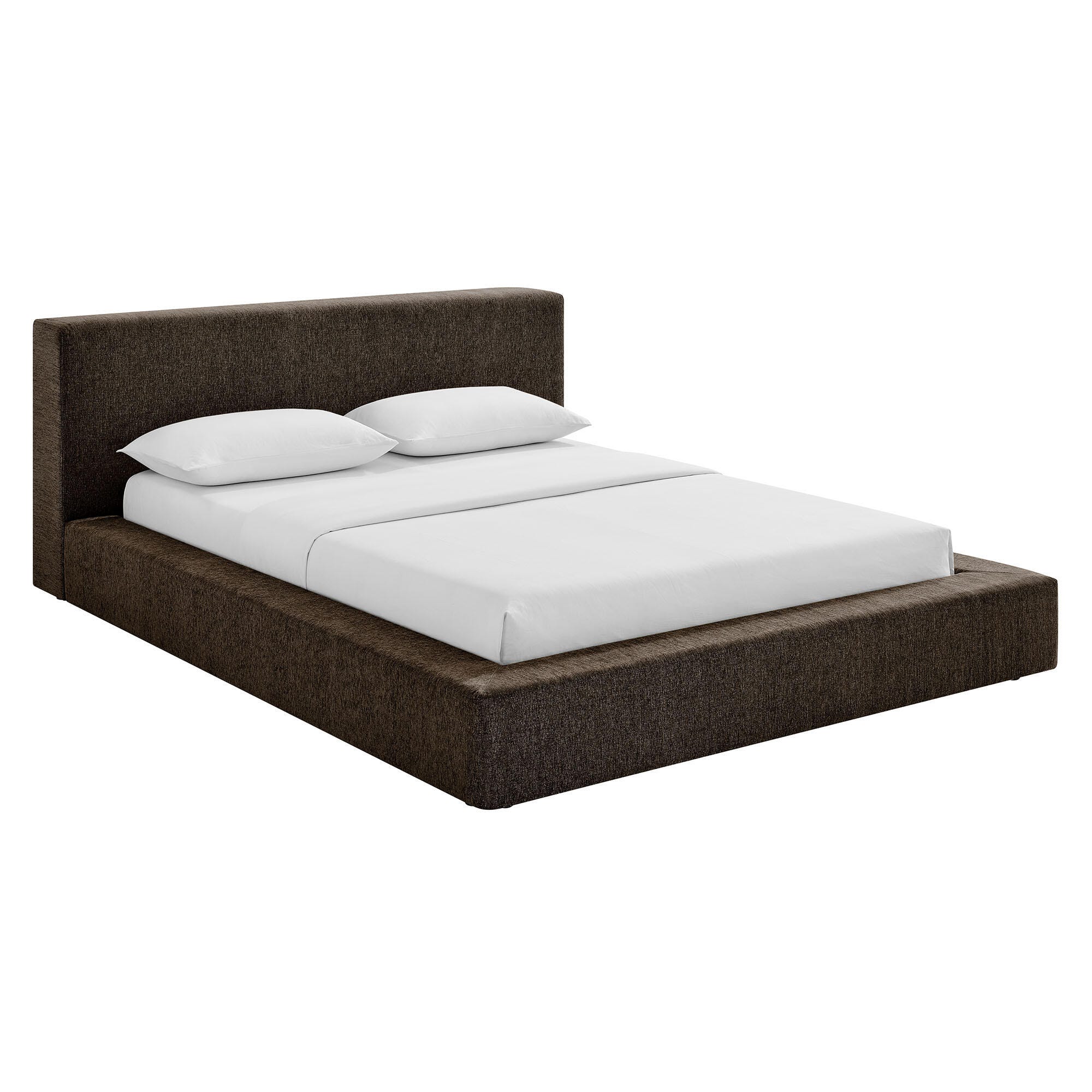Modway Luma King Panel Platform Bed, Java, large