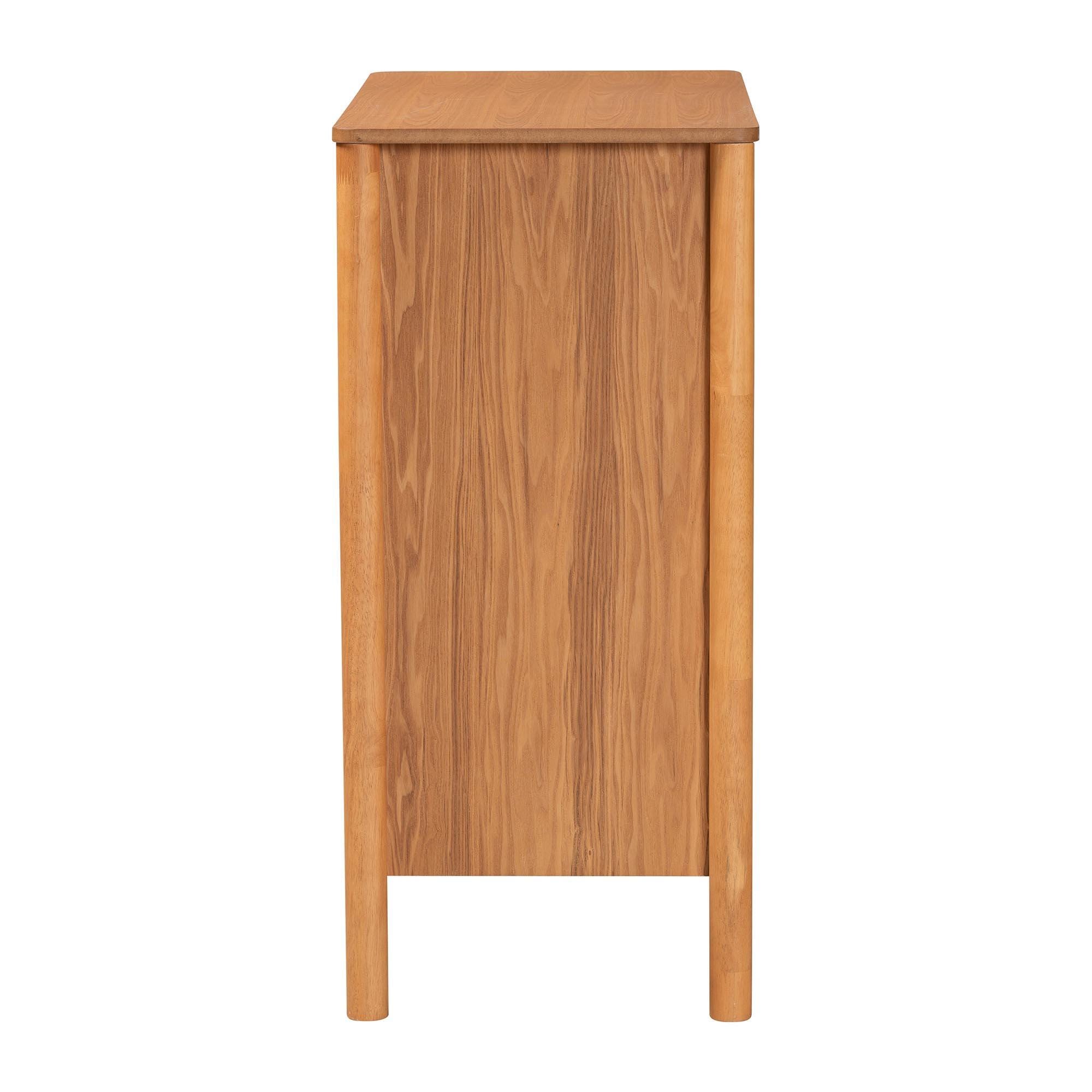 Baxton Studio Jenn 4 Drawer Chest of Drawers, , large