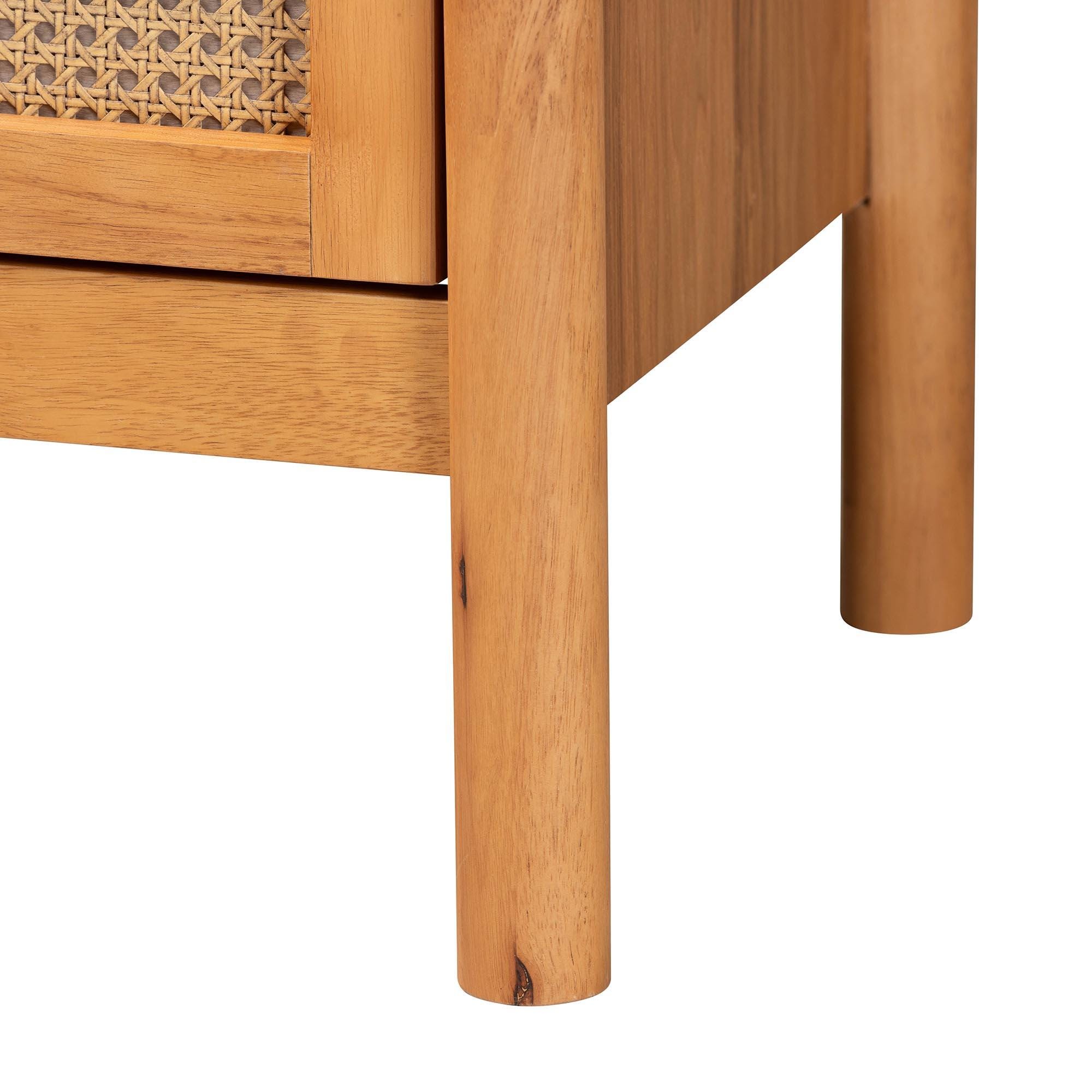 Baxton Studio Jenn 4 Drawer Chest of Drawers, , large