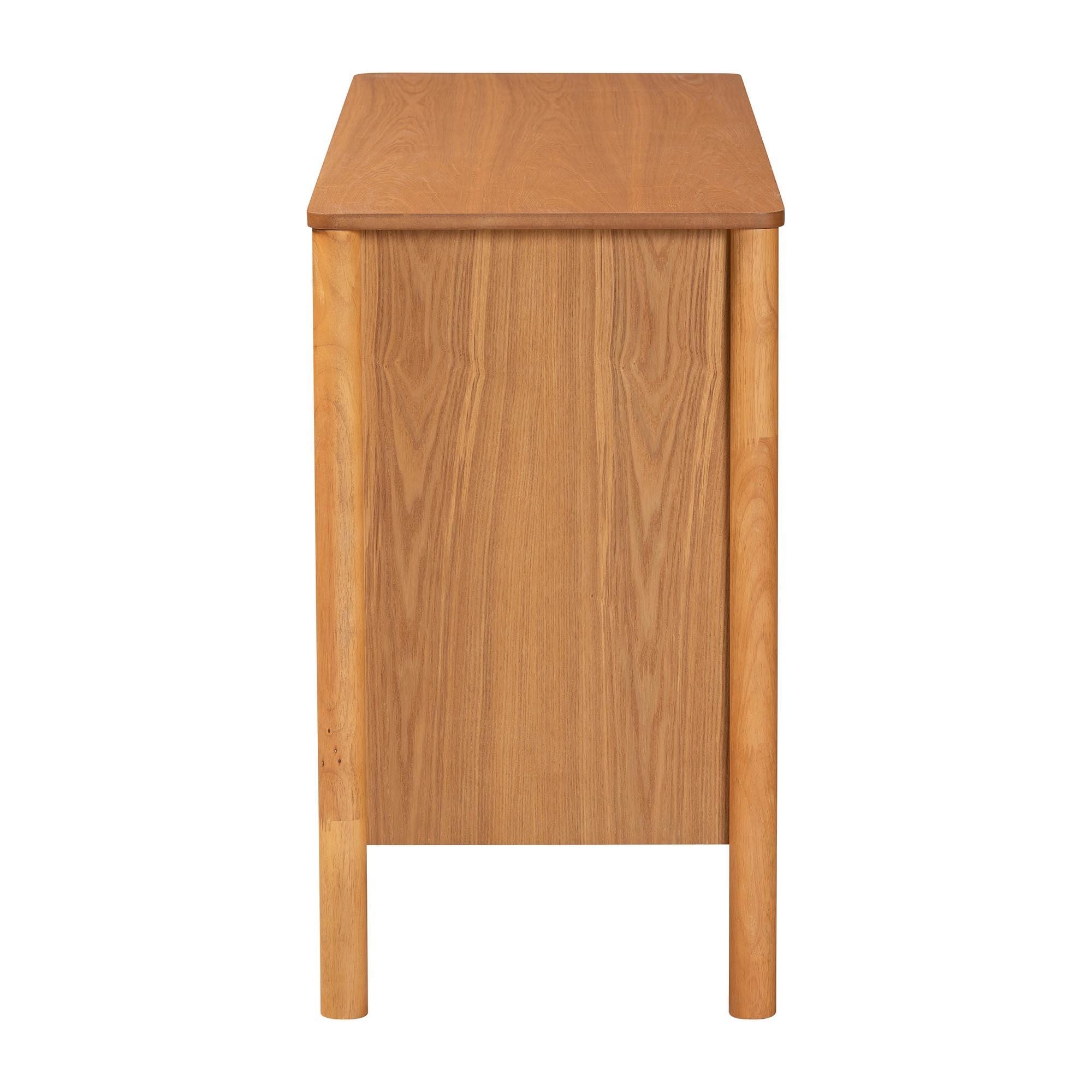 Baxton Studio Jenn 6 Drawer Dresser, , large