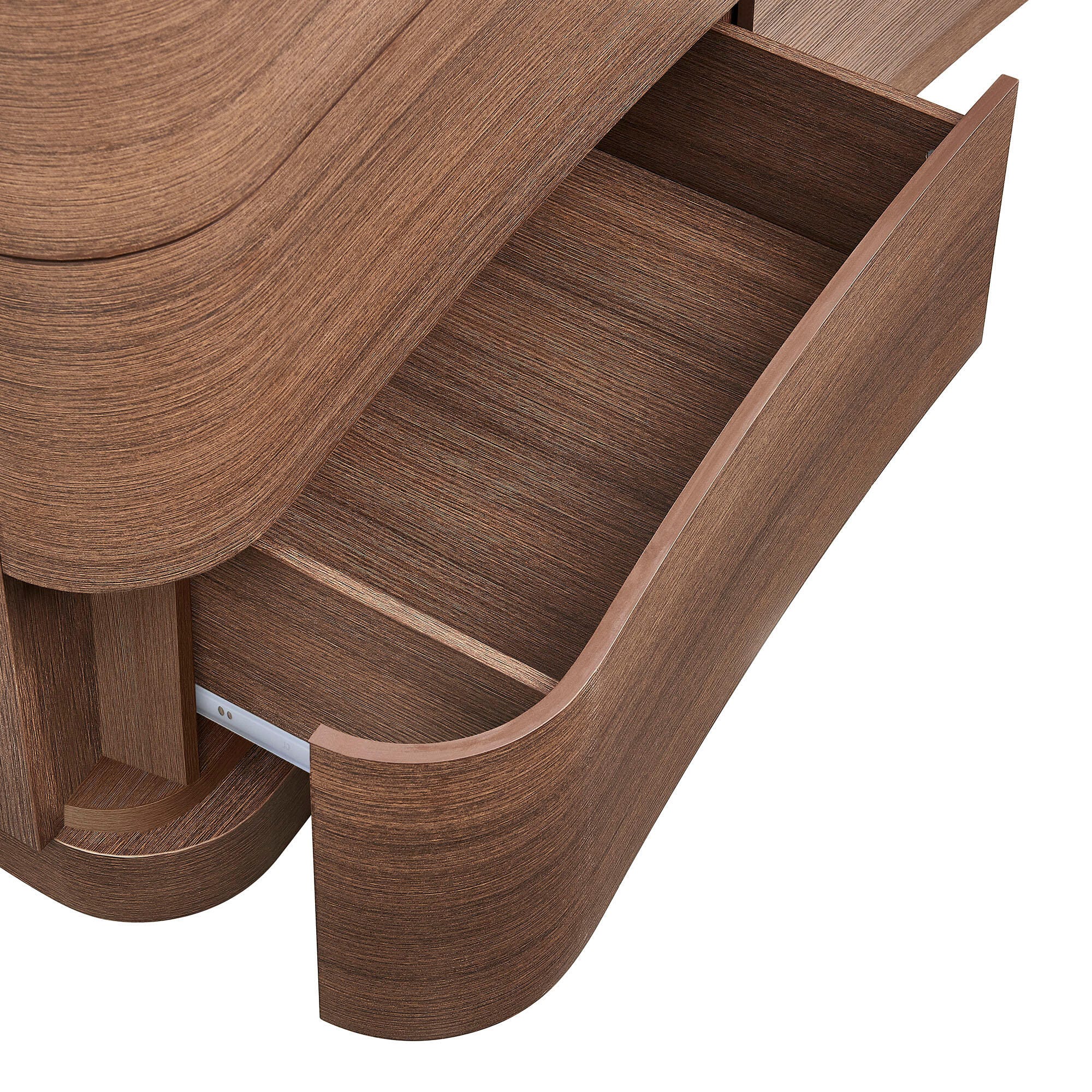 Modway Mirae 6 Drawer Dresser, Brushed Brown, large