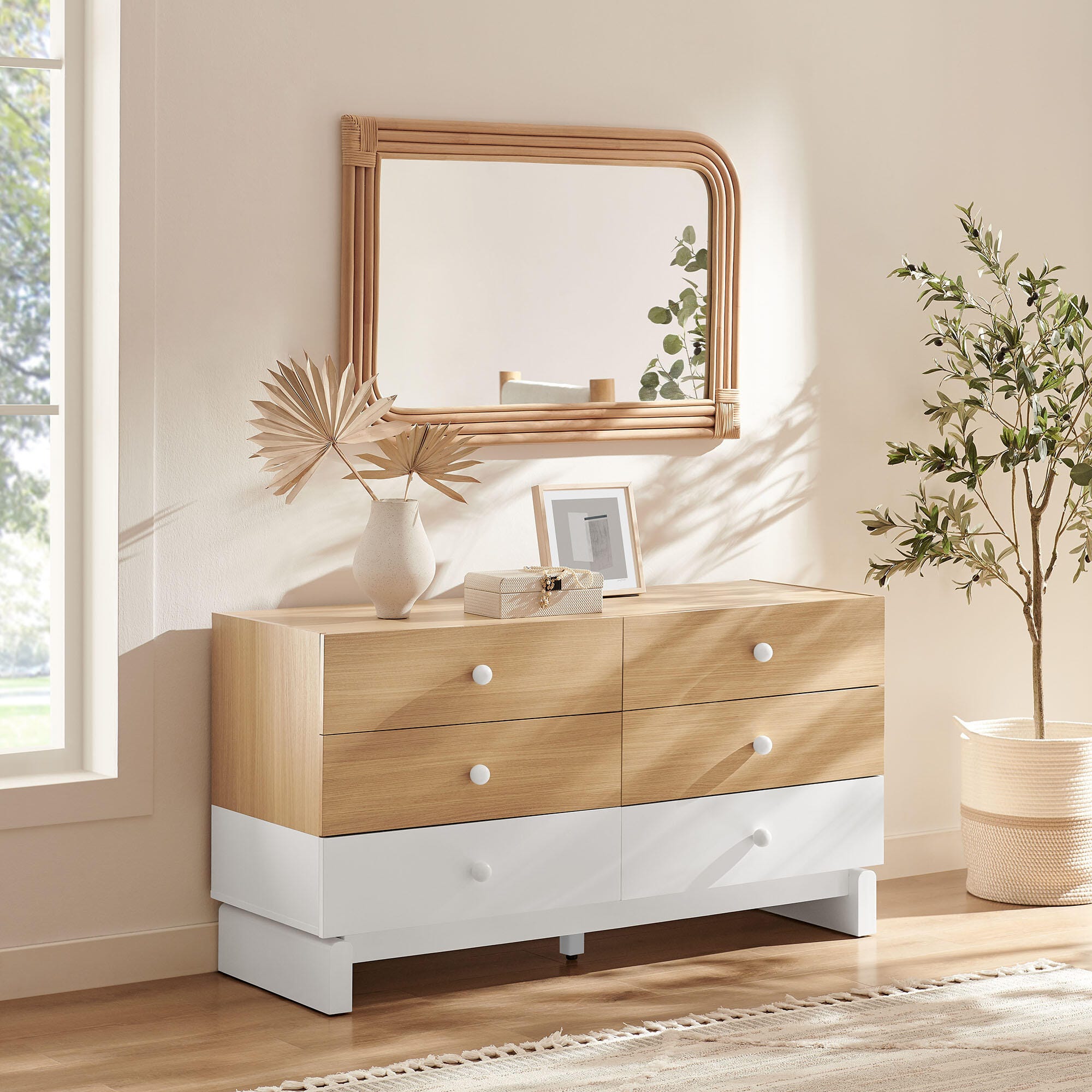 Modway Nolia 6 Drawer Dresser, , rollover