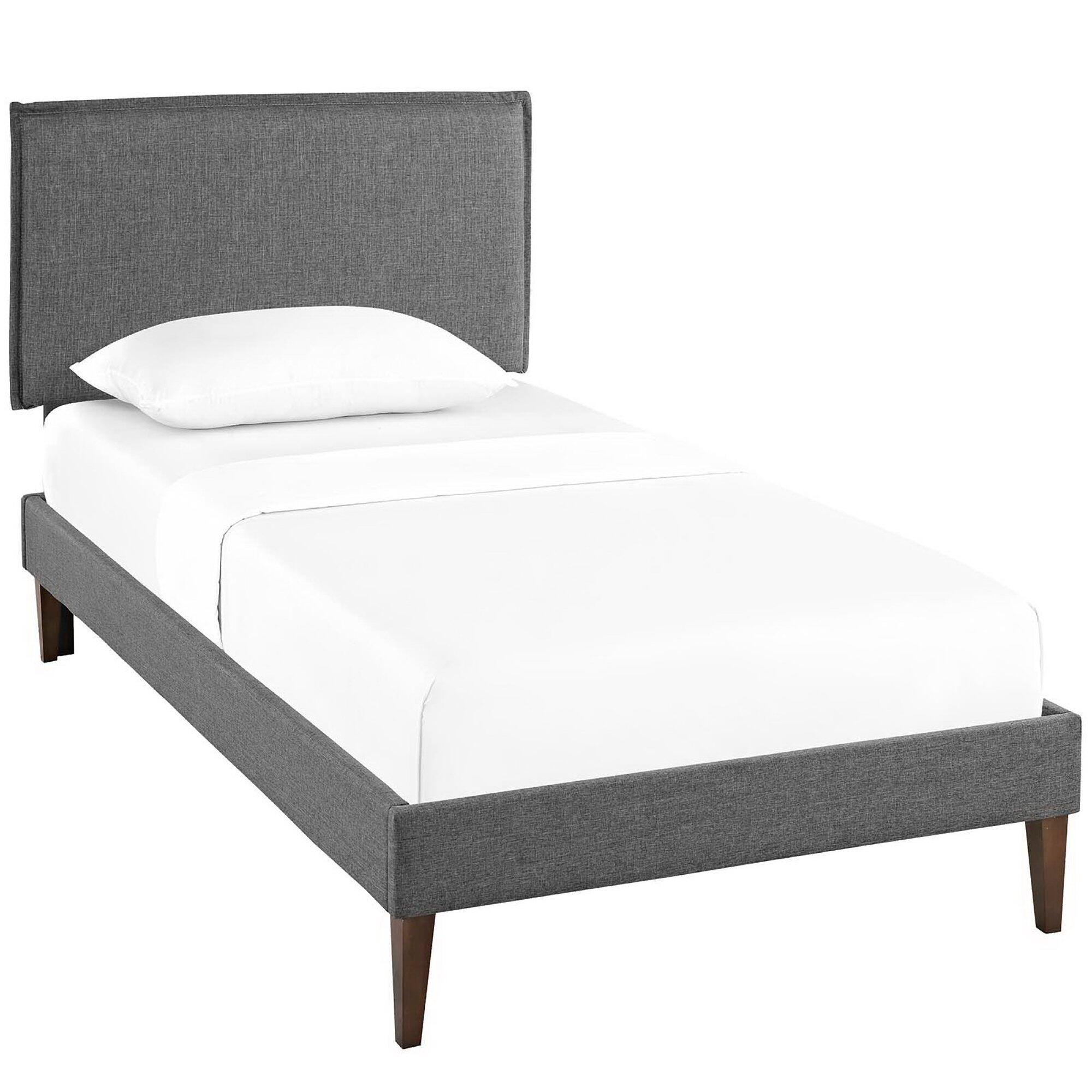 Modway Camille Solid Twin Platform Bed, , large
