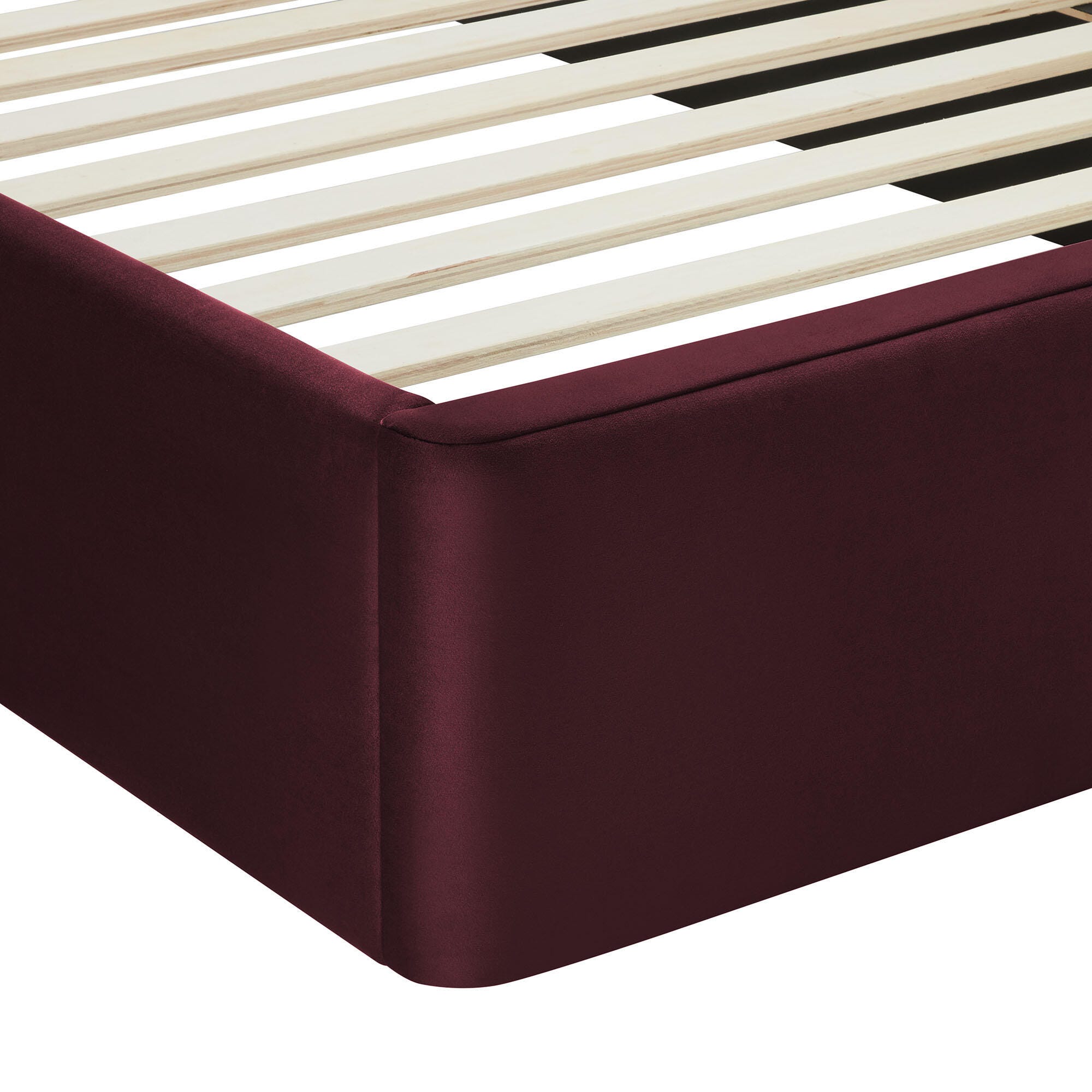 Modway Solana Full Platform Bed, Purple, large