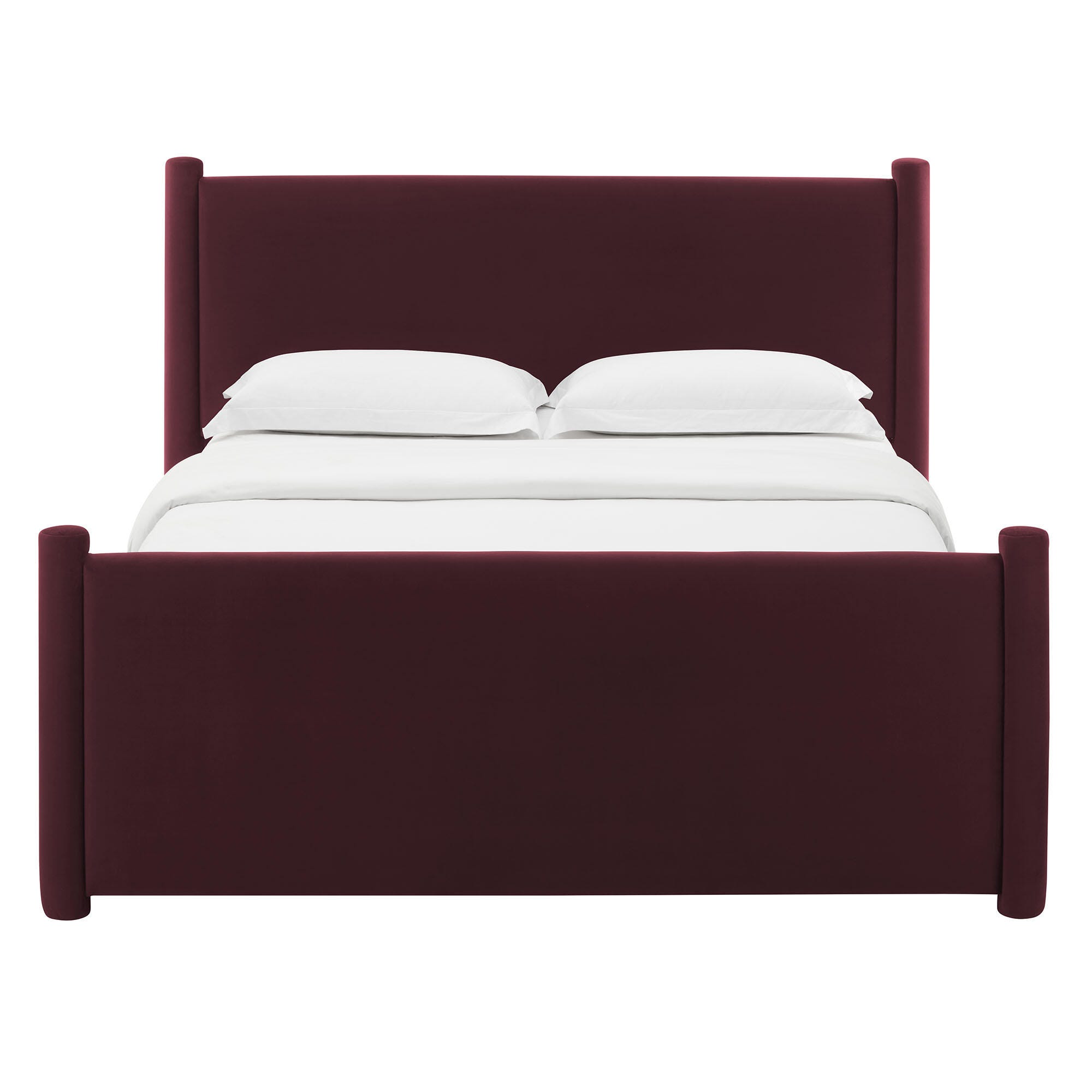Modway Rael Queen Platform Bed, Purple, large