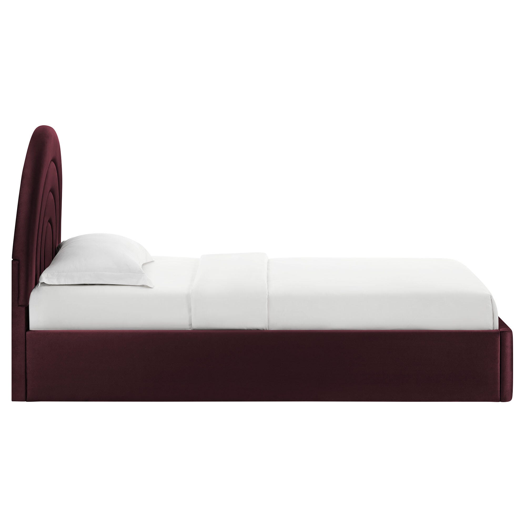 Modway Solana Twin Platform Bed, Purple, large