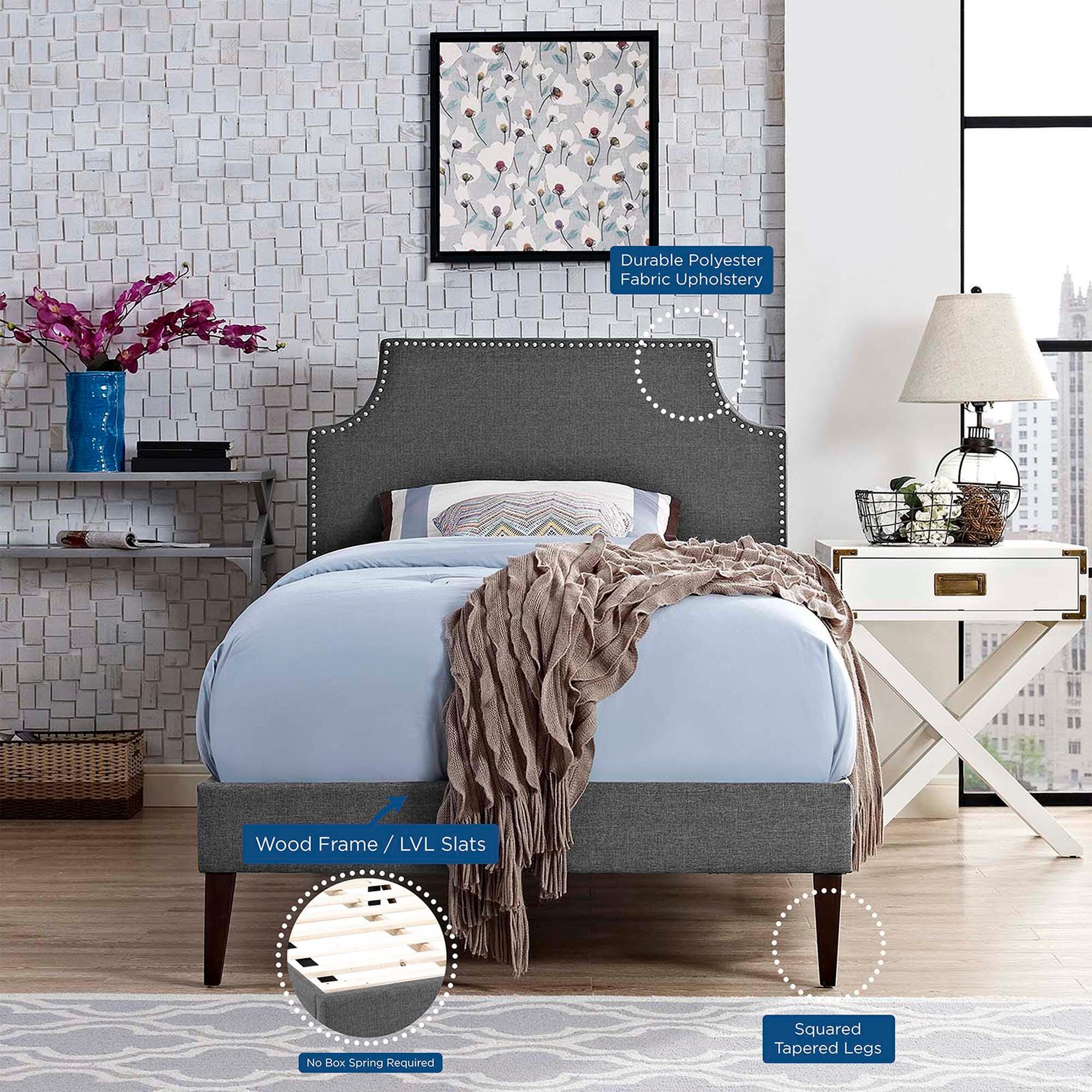 Modway Corene Twin Platform Bed, , large