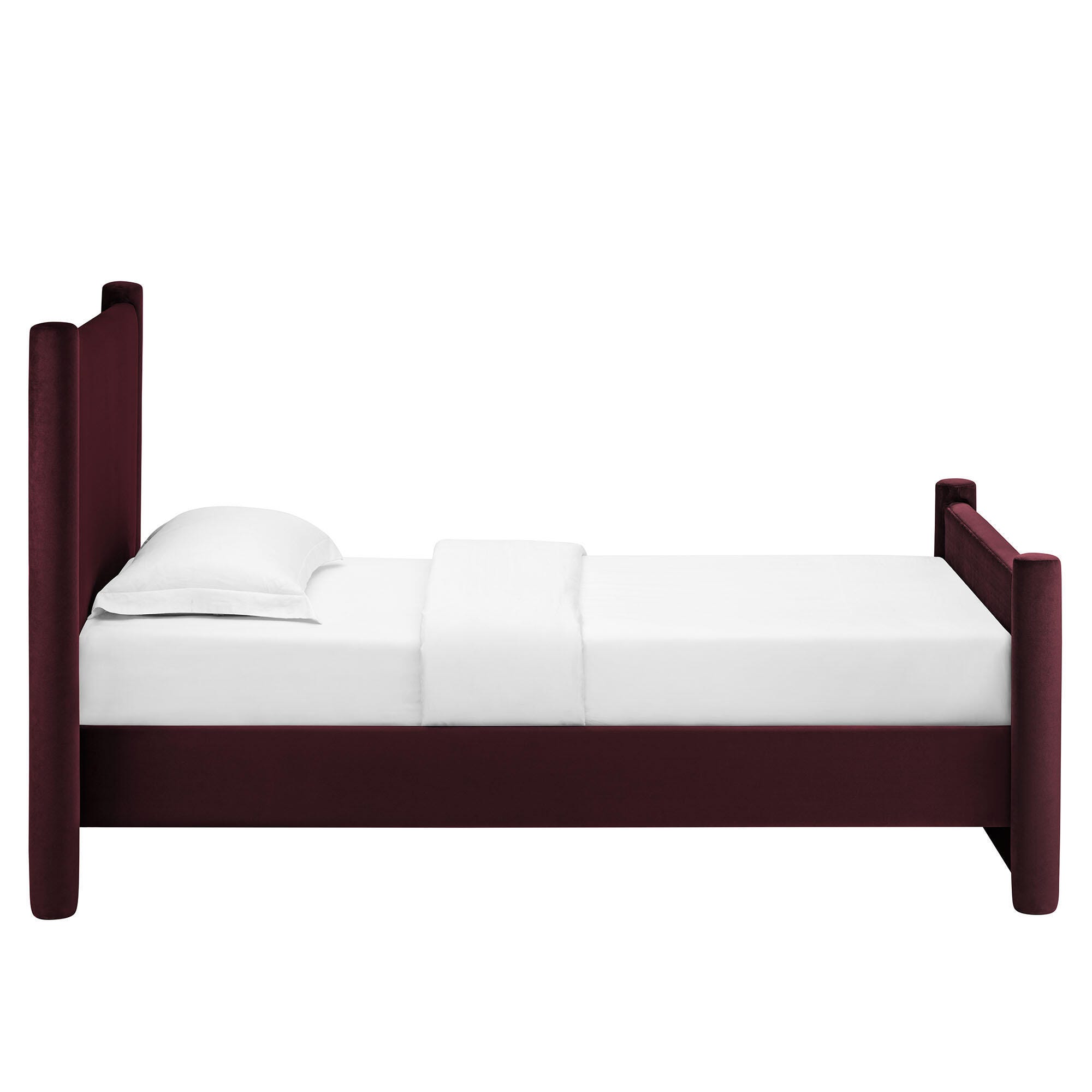 Modway Rael Twin Platform Bed, Purple, large
