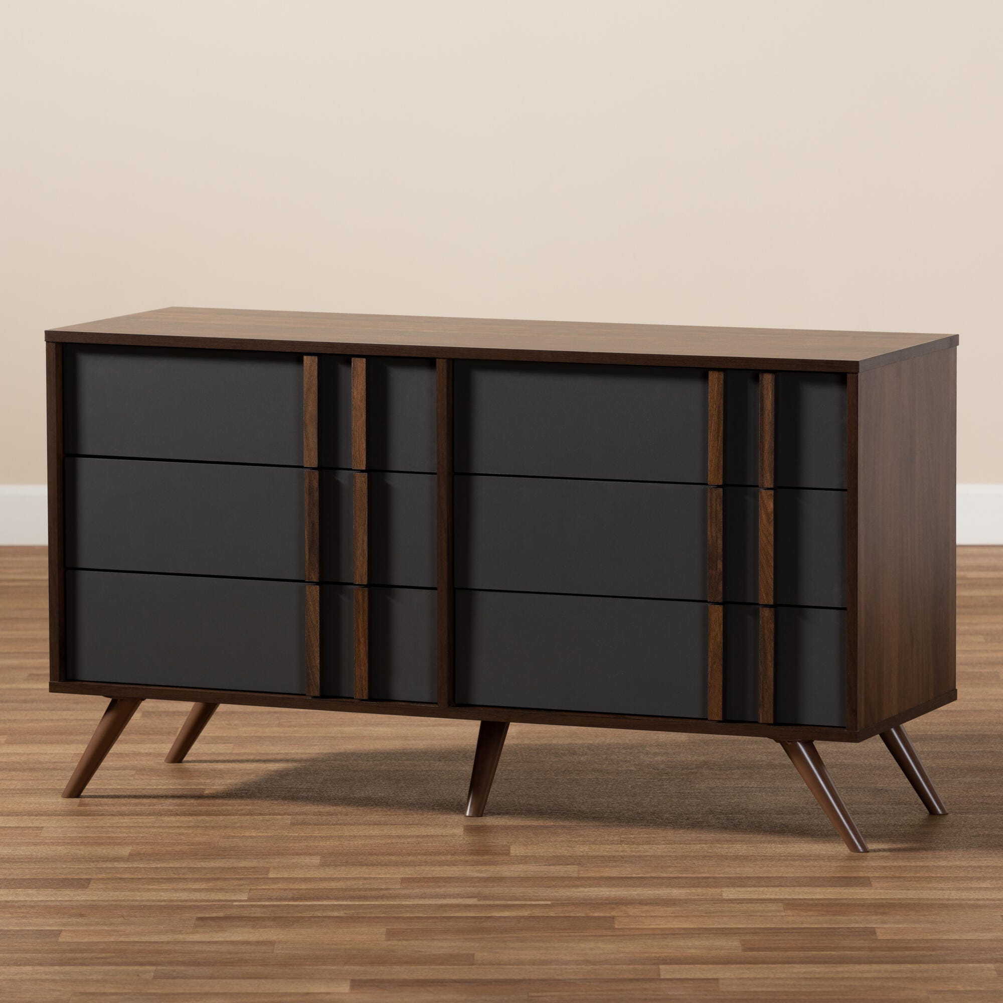 Naoki  Modern 6-Drawer Dresser, , large