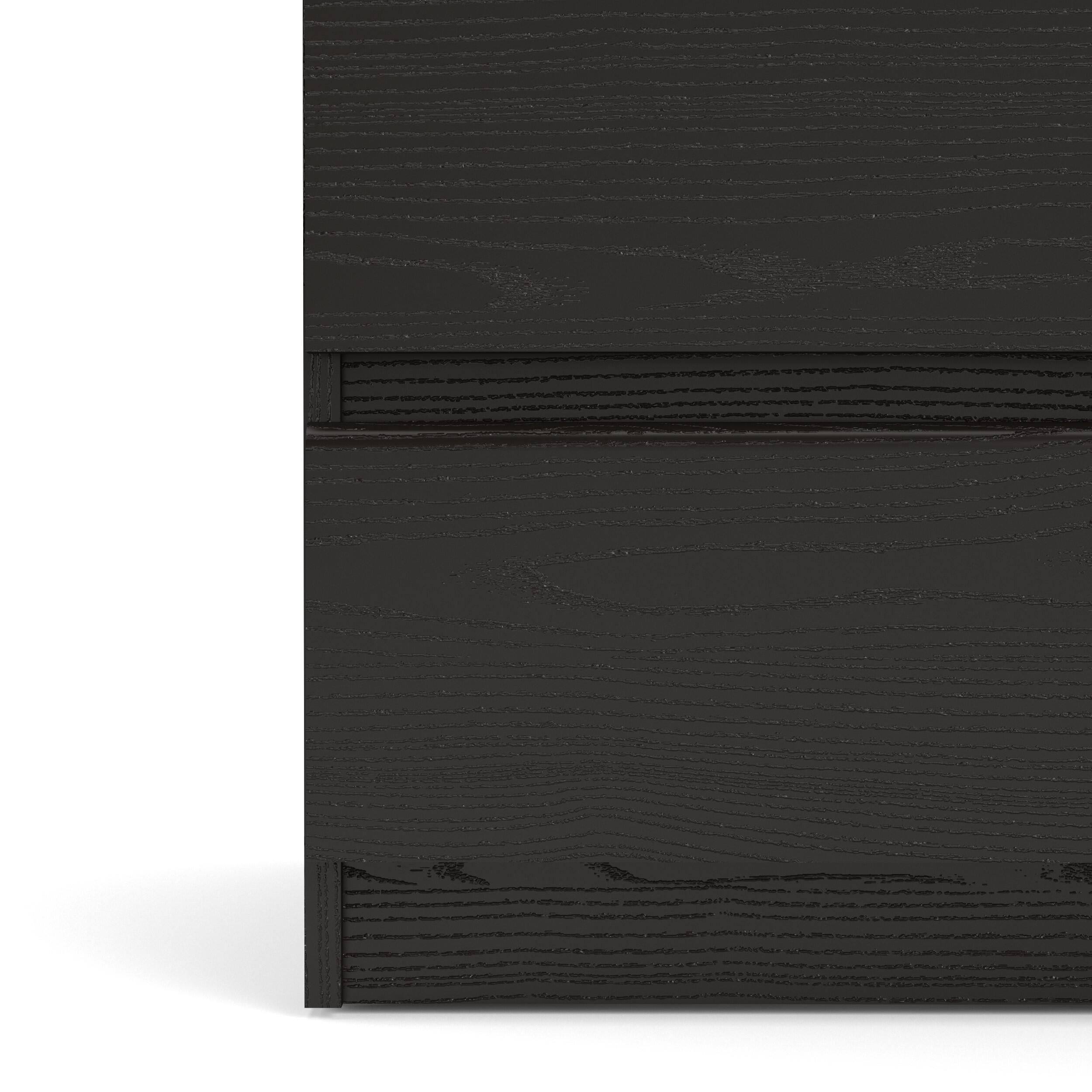 Scottsdale  6 Drawer Double Dresser, Black, large
