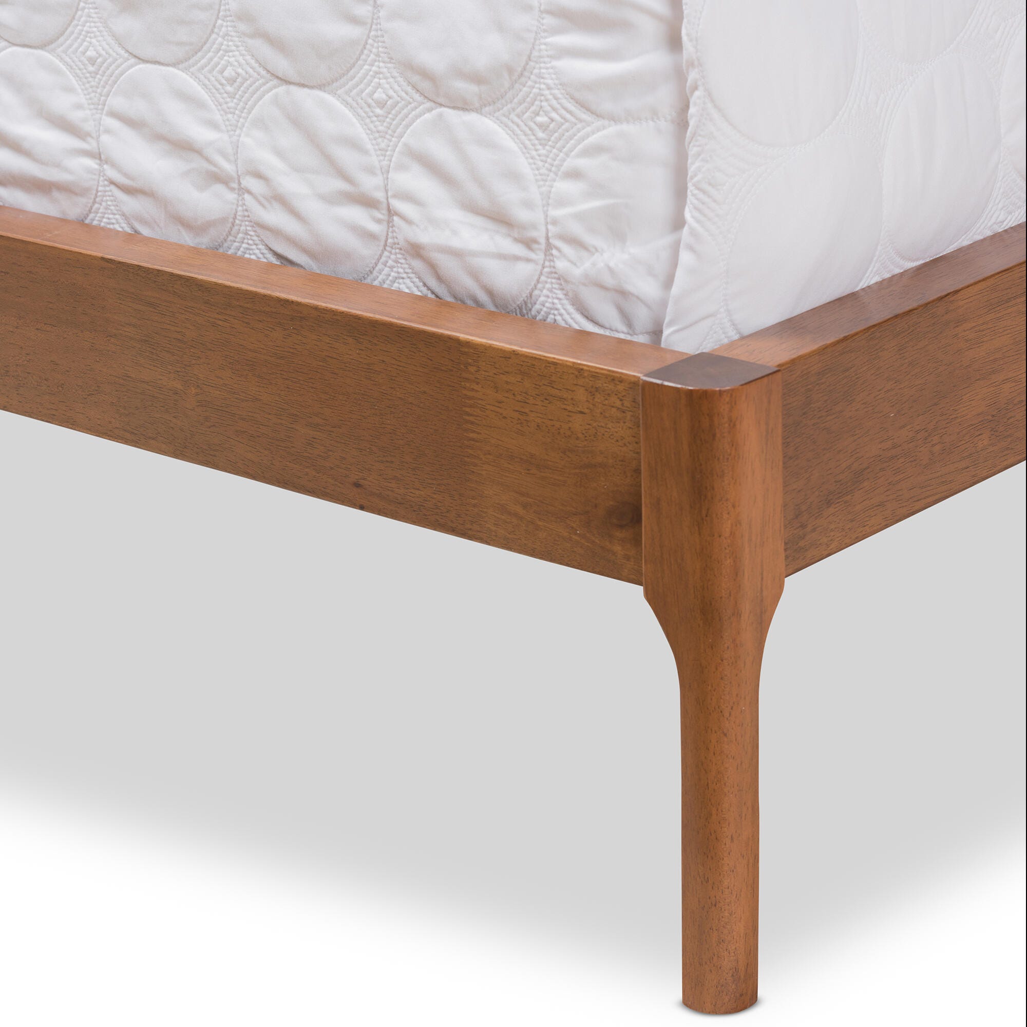 Brooklyn King Midcentury Modern Platform Bed, , large