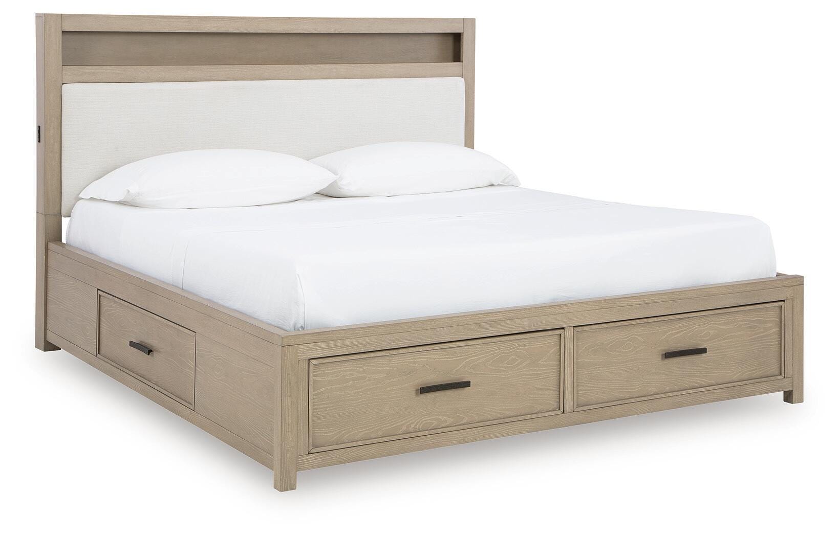Calmoro Queen Bookcase Bed - image 3