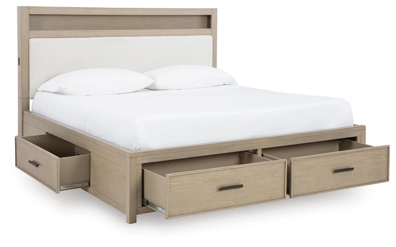 Calmoro Queen Bookcase Bed - image 5
