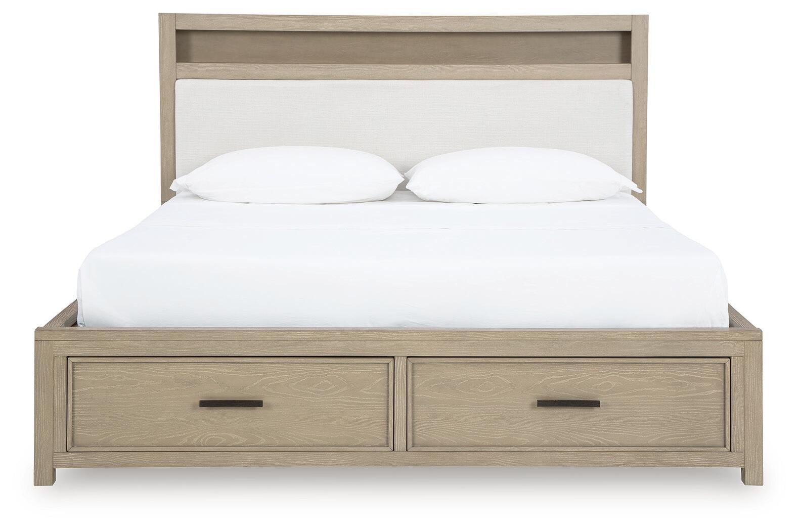Calmoro Queen Bookcase Bed - image 6