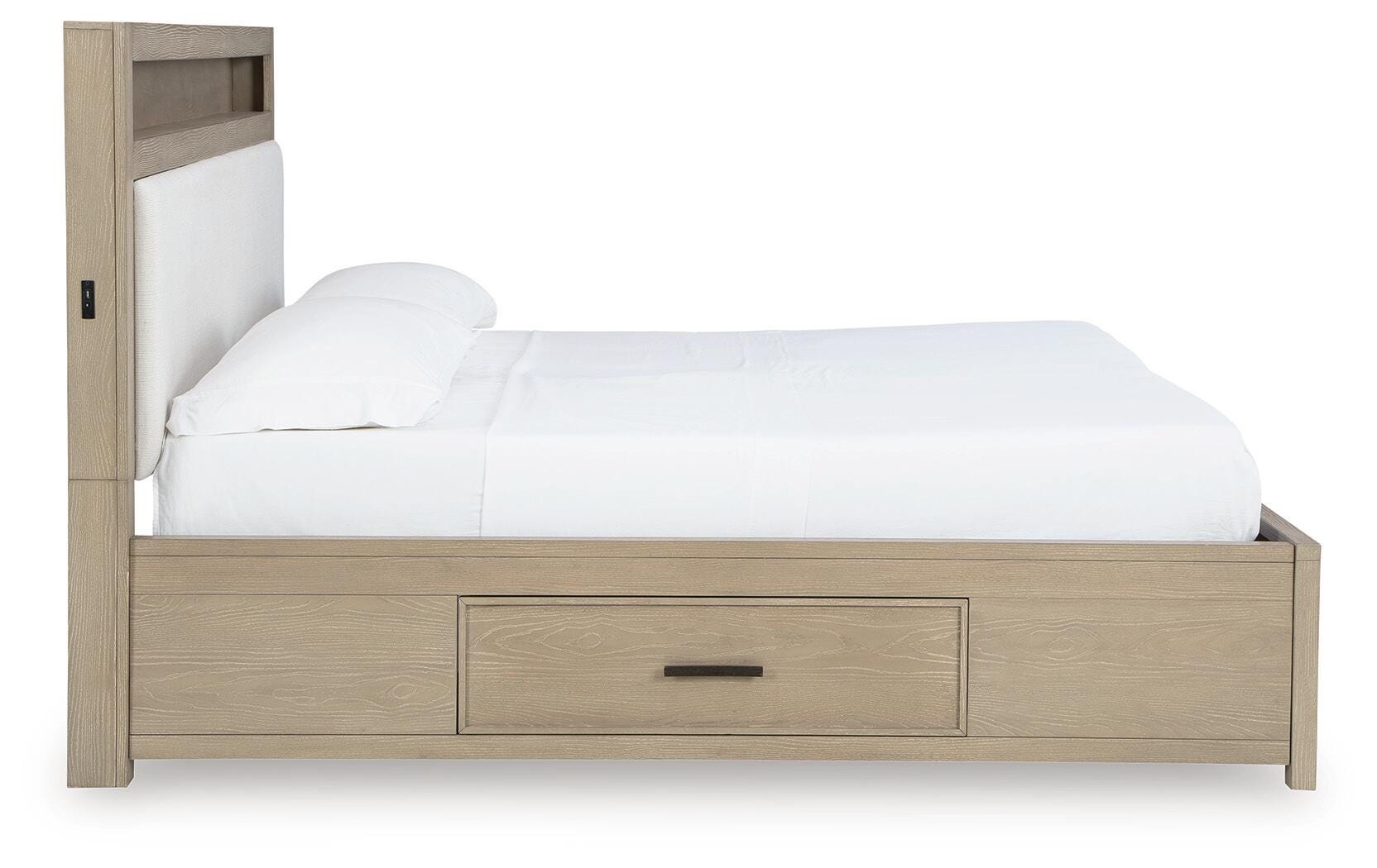 Calmoro Queen Bookcase Bed - image 7