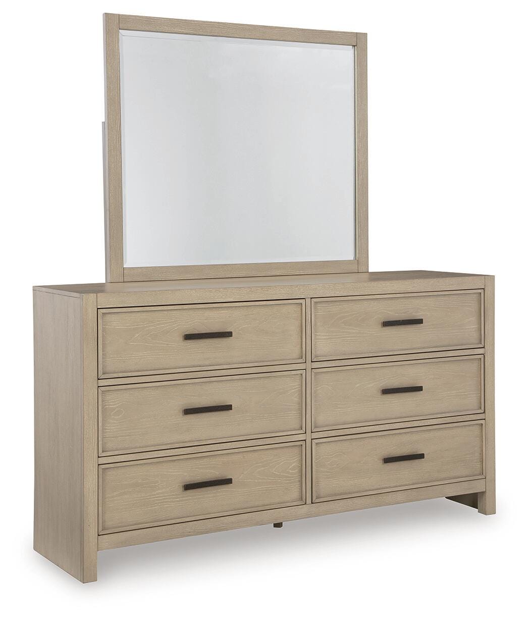 Calmoro Dresser and Mirror - image 2