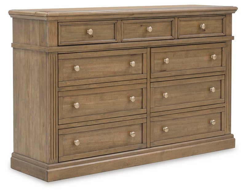 Mylarken 9 Drawer Dresser, Brown