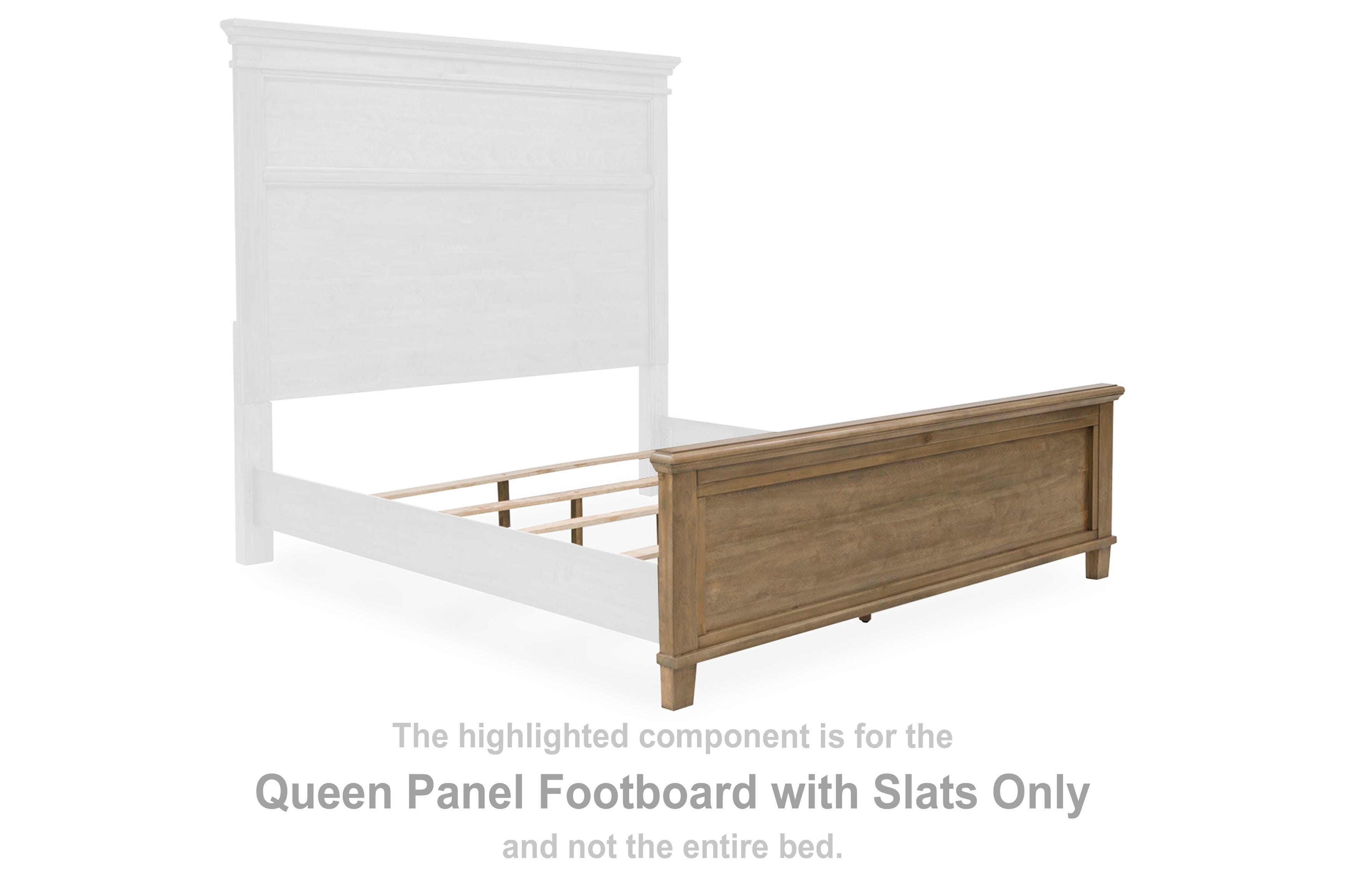 Mylarken Queen Panel Footboard with Slats - image 1