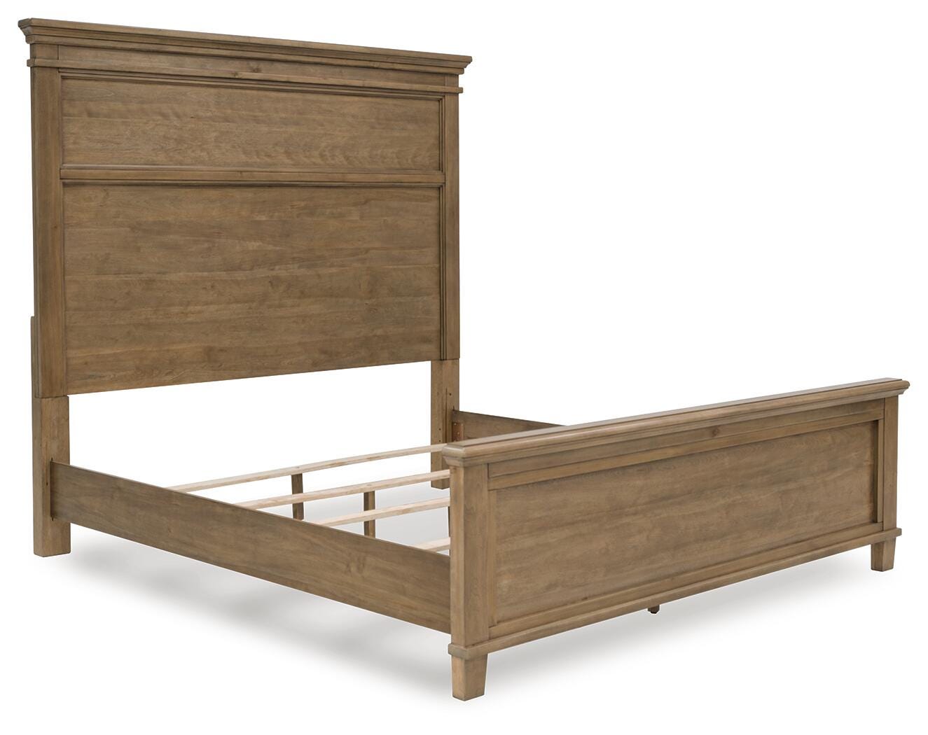 Mylarken Queen Panel Bed with Dresser and Nightstand, Brown, large