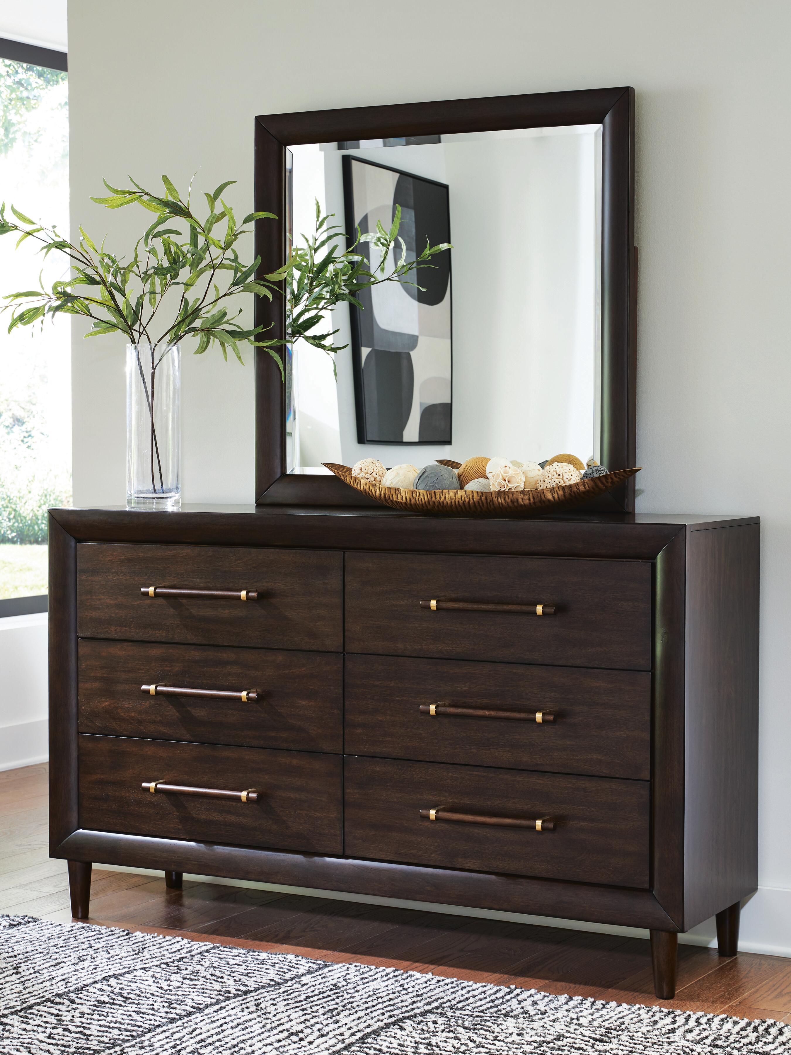 Dantenton Dresser and Mirror - image 1