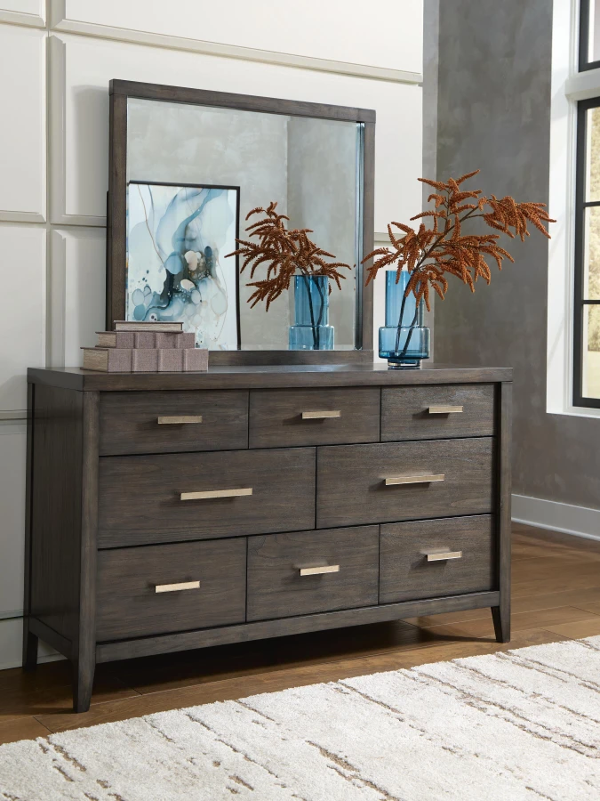 Ashley Westonfort Dresser and Mirror