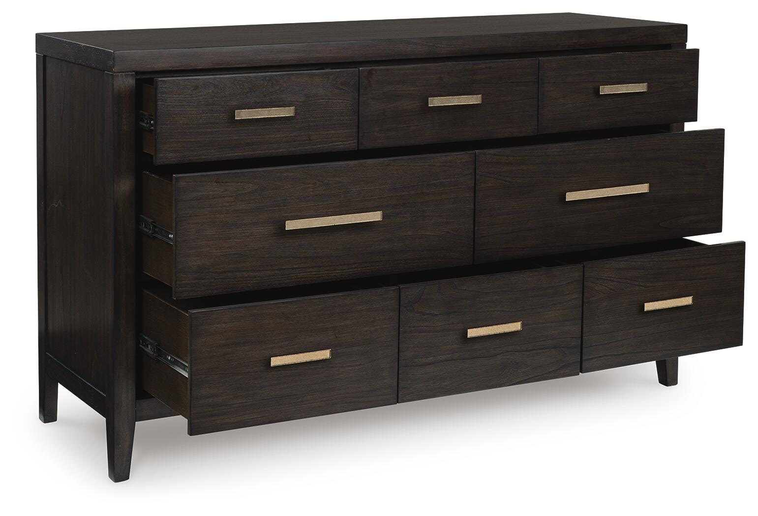 Ashley Westonfort 6 Drawer Dresser, Espresso