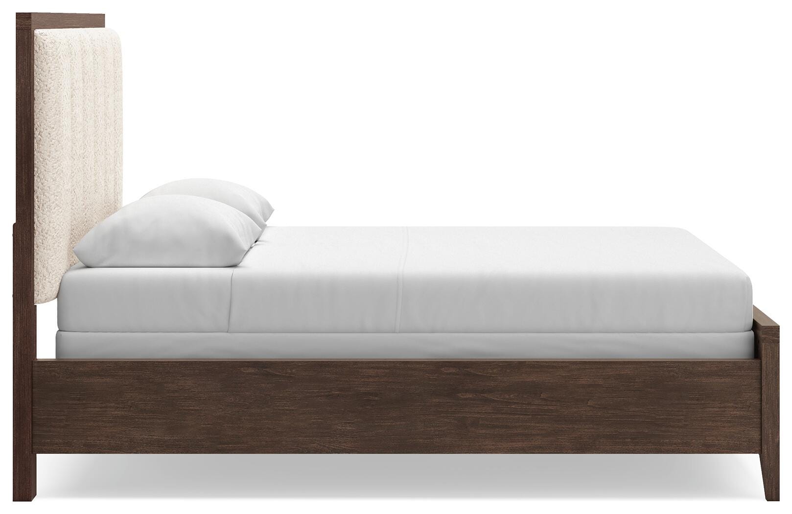 Cama tapizada tamaño Queen con panel Westonfort - image 4