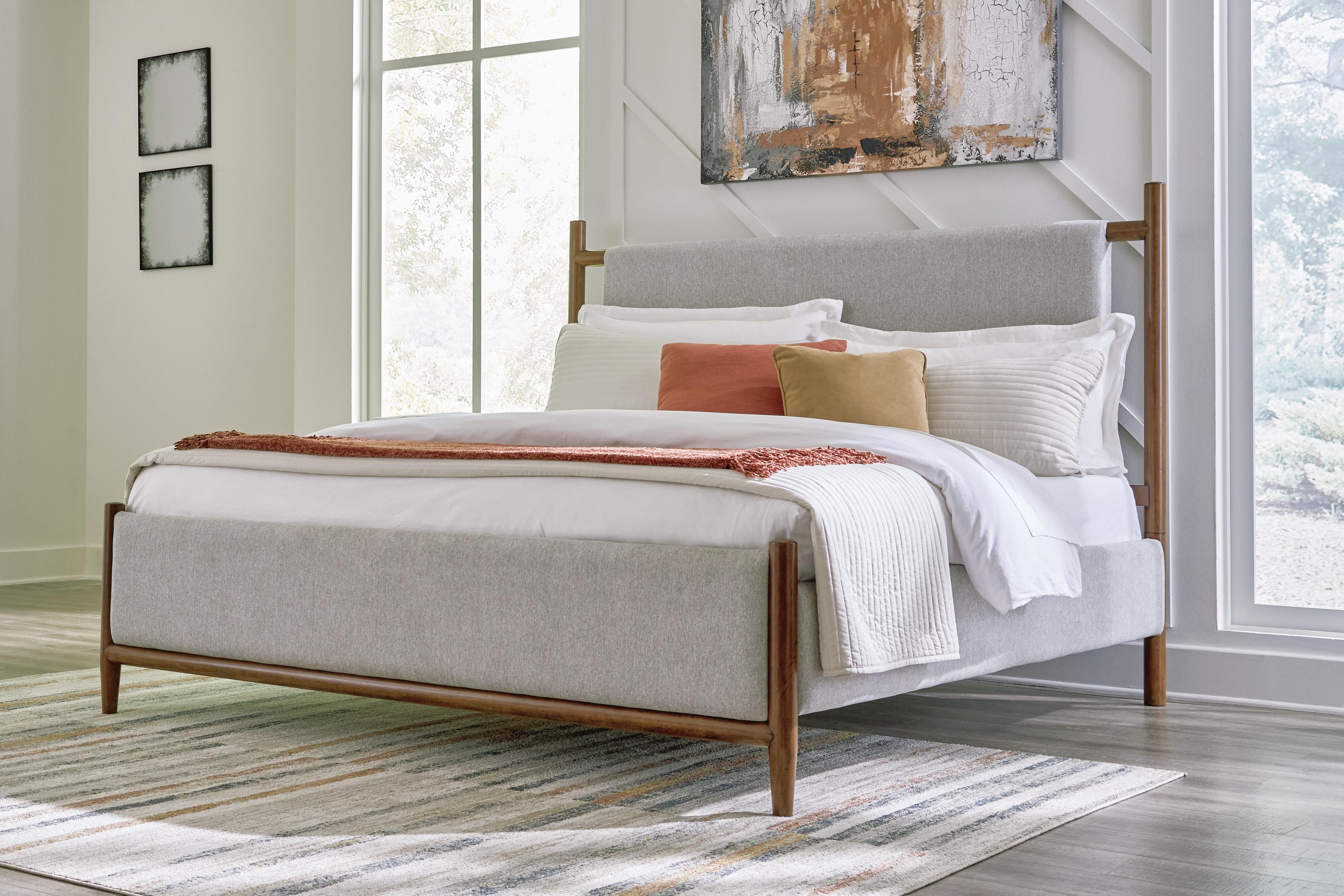 Lyncott King Upholstered Bed - image 1