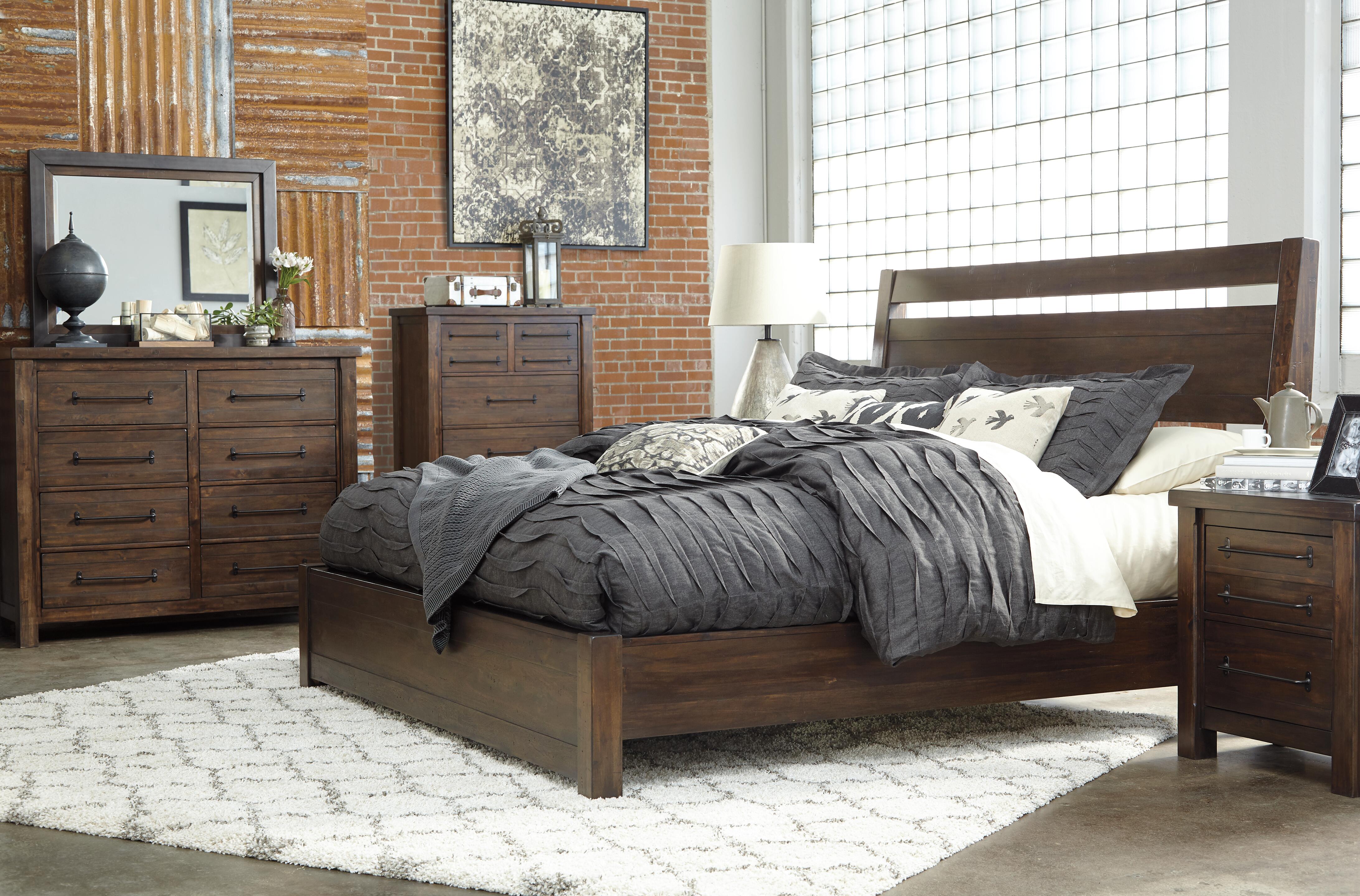 Cama Queen con paneles Starmore - image 6